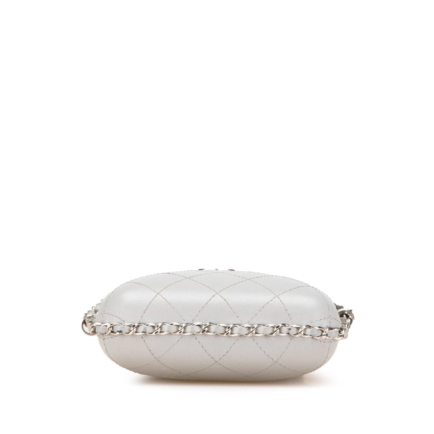 Chanel CC Quilted Lambskin Around Phone Holder Handbag