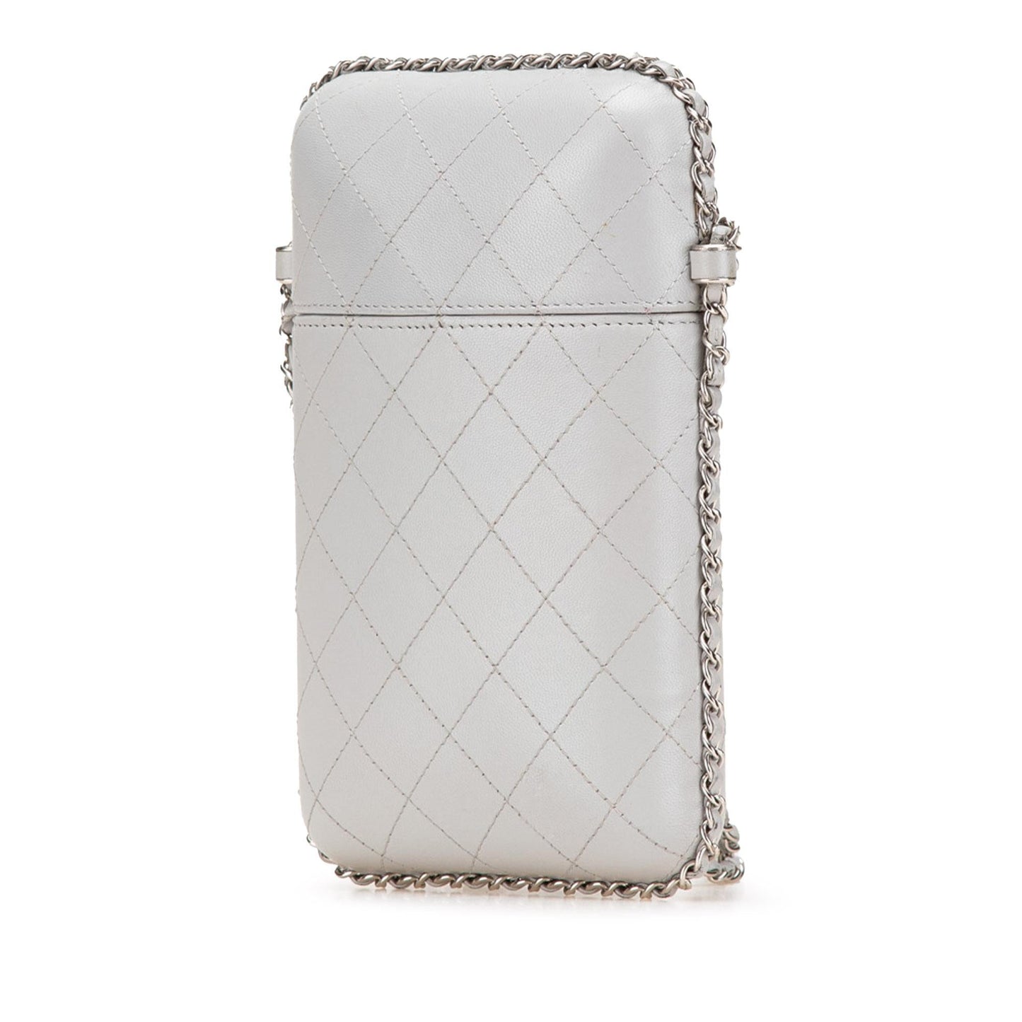 Chanel CC Quilted Lambskin Around Phone Holder Handbag Holder 1