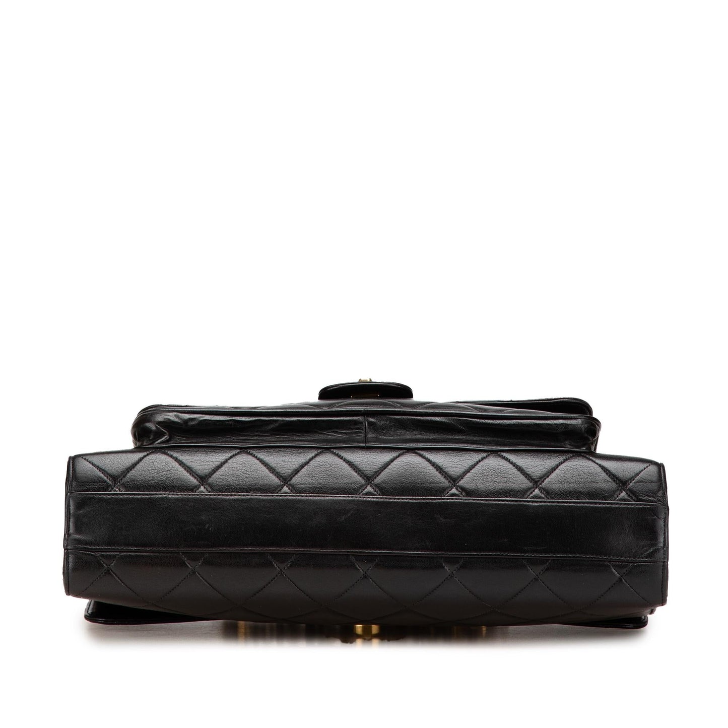 Chanel CC Quilted Lambskin Double Sided Flap Handbag