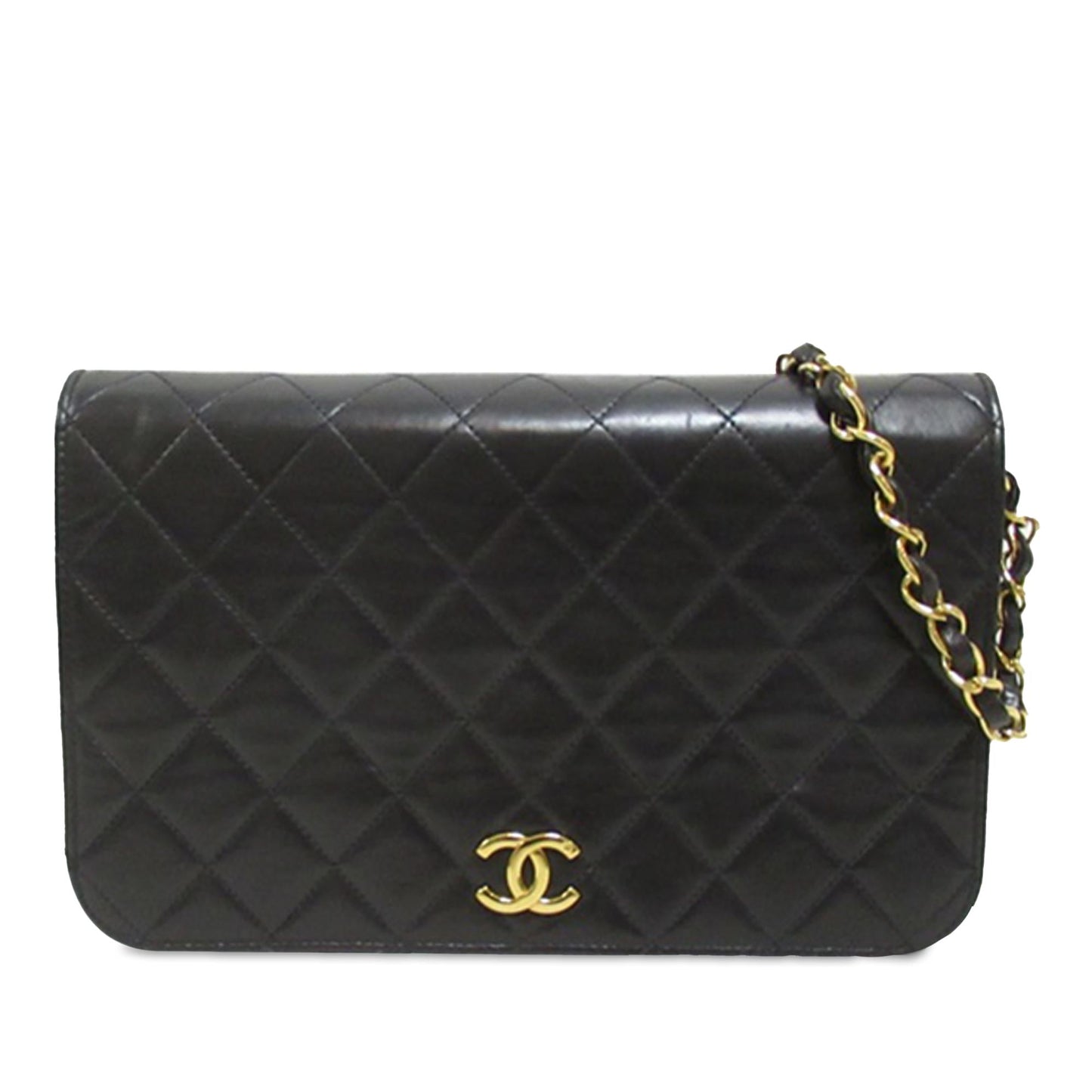 Chanel CC Quilted Lambskin Full Flap SHG-asJbUd Handbag