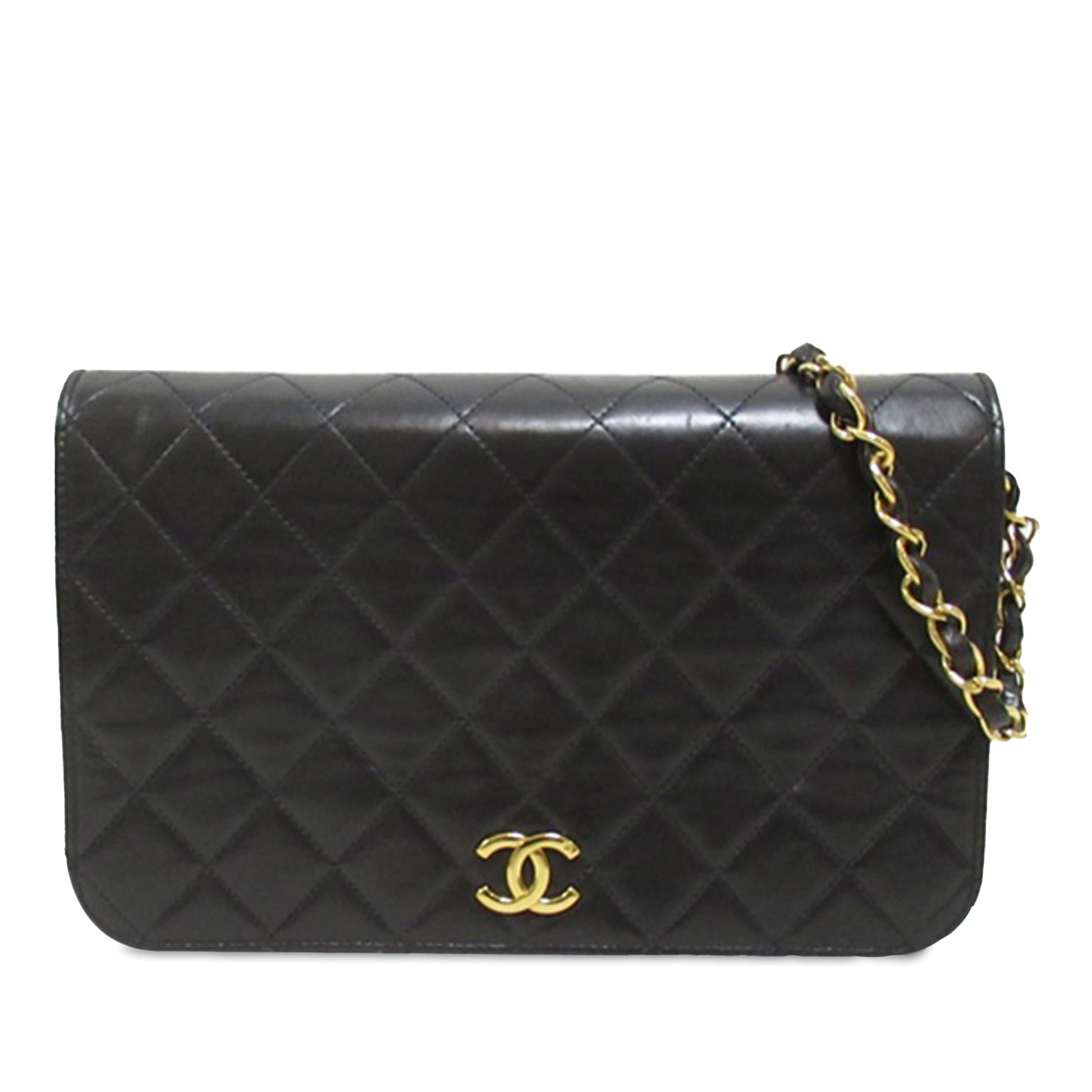 Chanel CC Quilted Lambskin Full Flap SHG-asJbUd Handbag