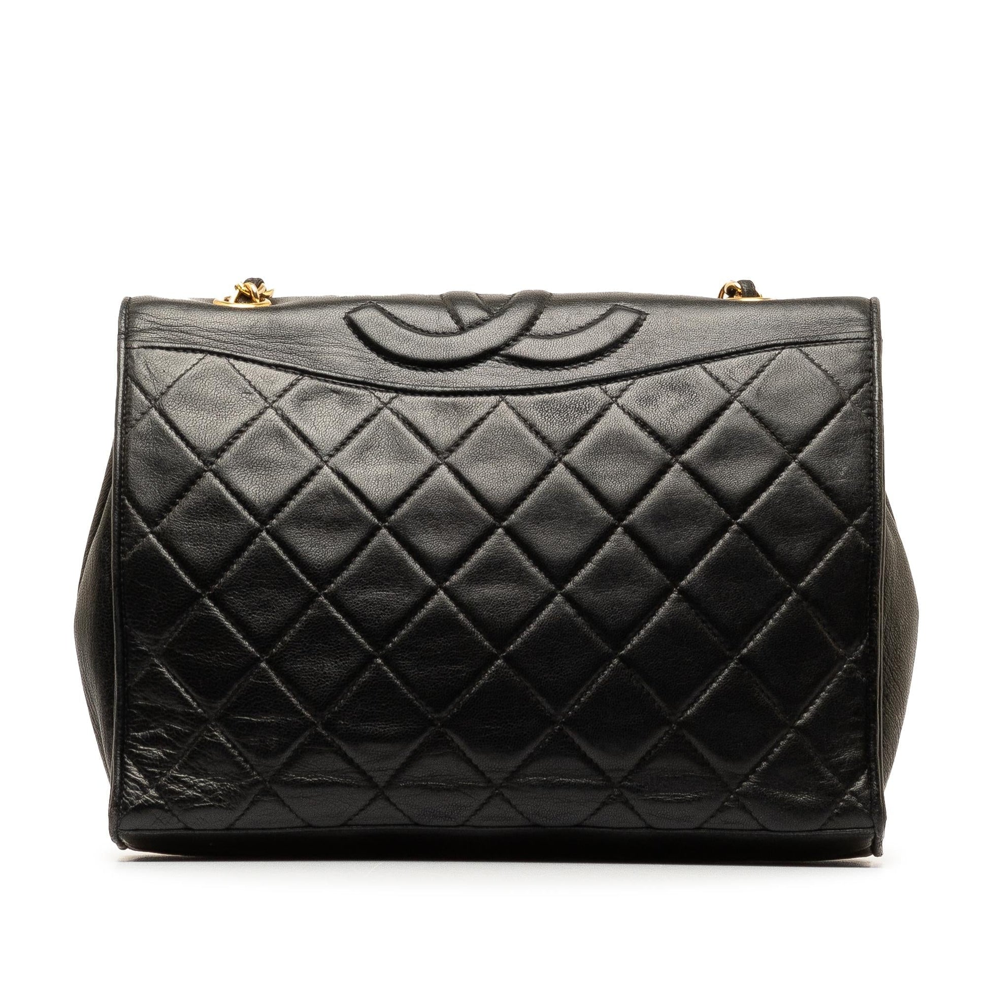 Chanel CC Quilted Lambskin Full Flap SHG-wxEZyN Handbag