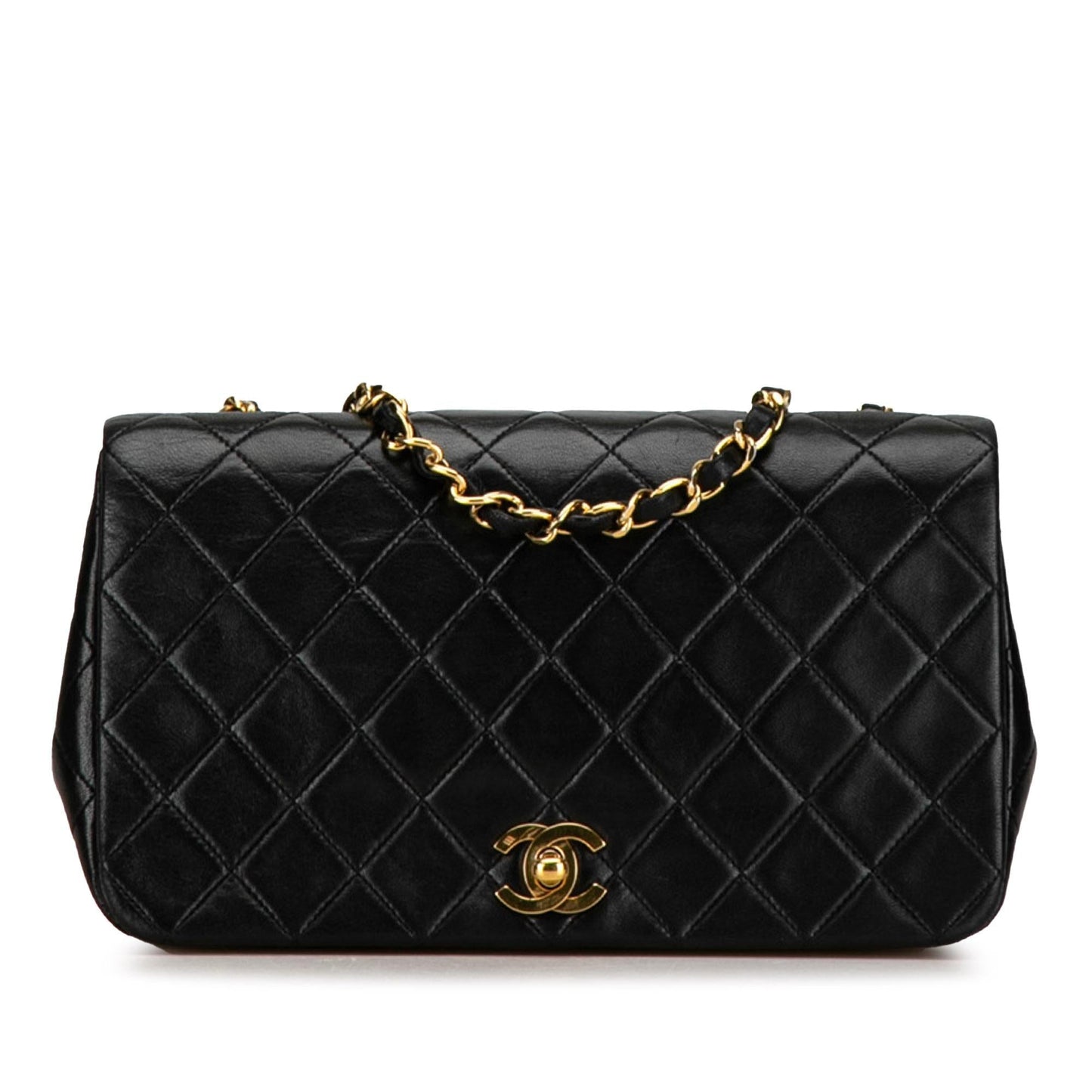 Chanel CC Quilted Lambskin Full Flap SHG-6r8o9E Handbag