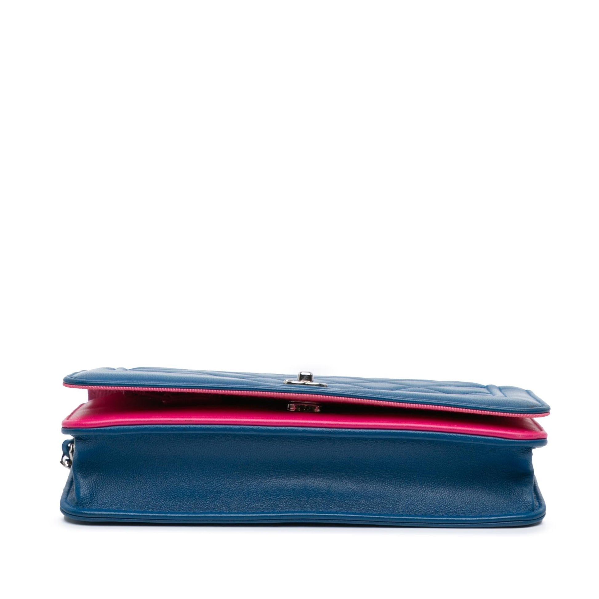 Chanel CC Quilted Lambskin On Wallet Case