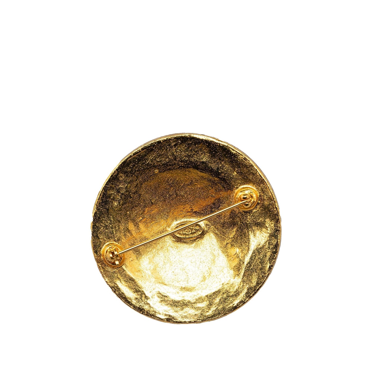 Chanel CC Round Brooch Handbag Brooch 1