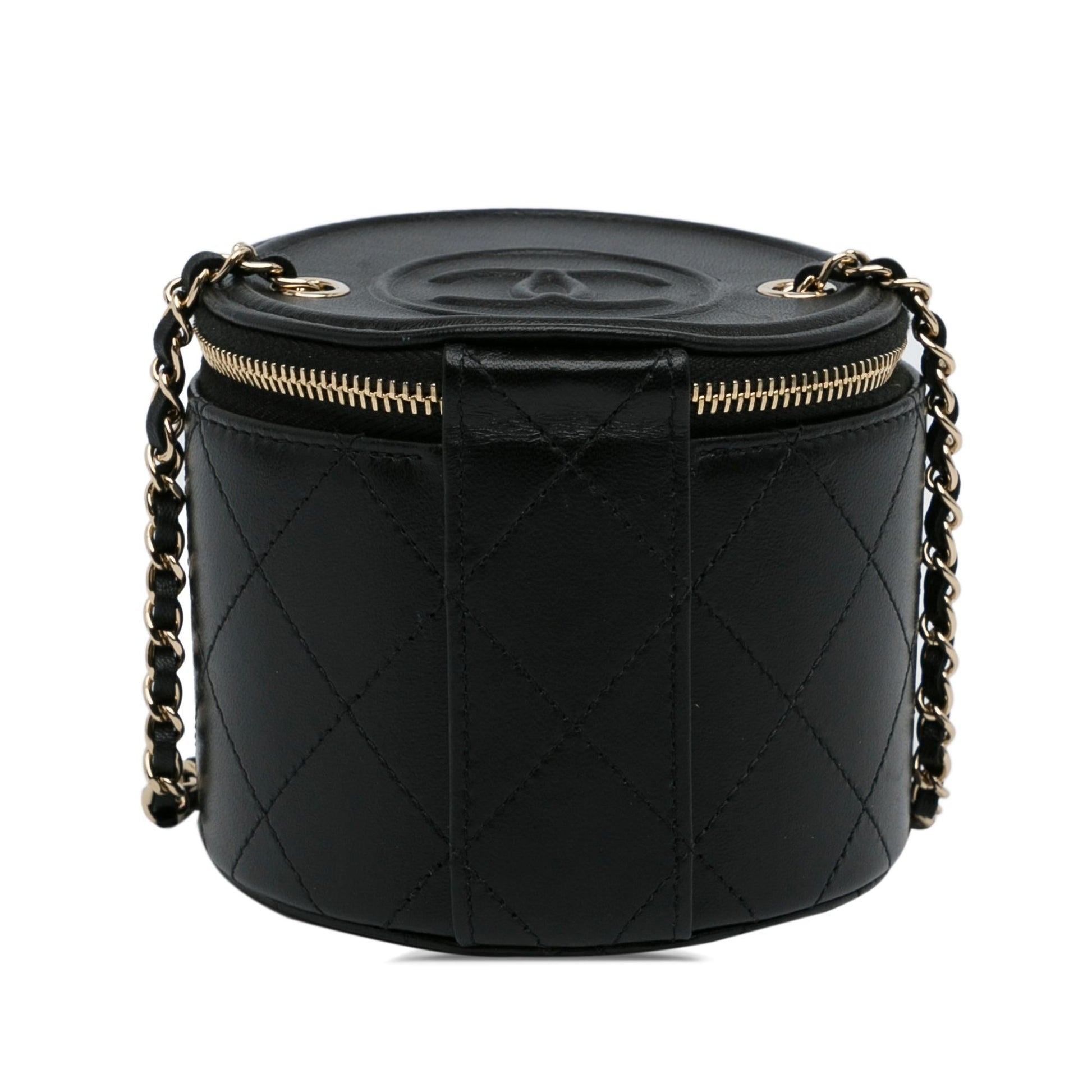 Chanel CC Round Vanity Handbag
