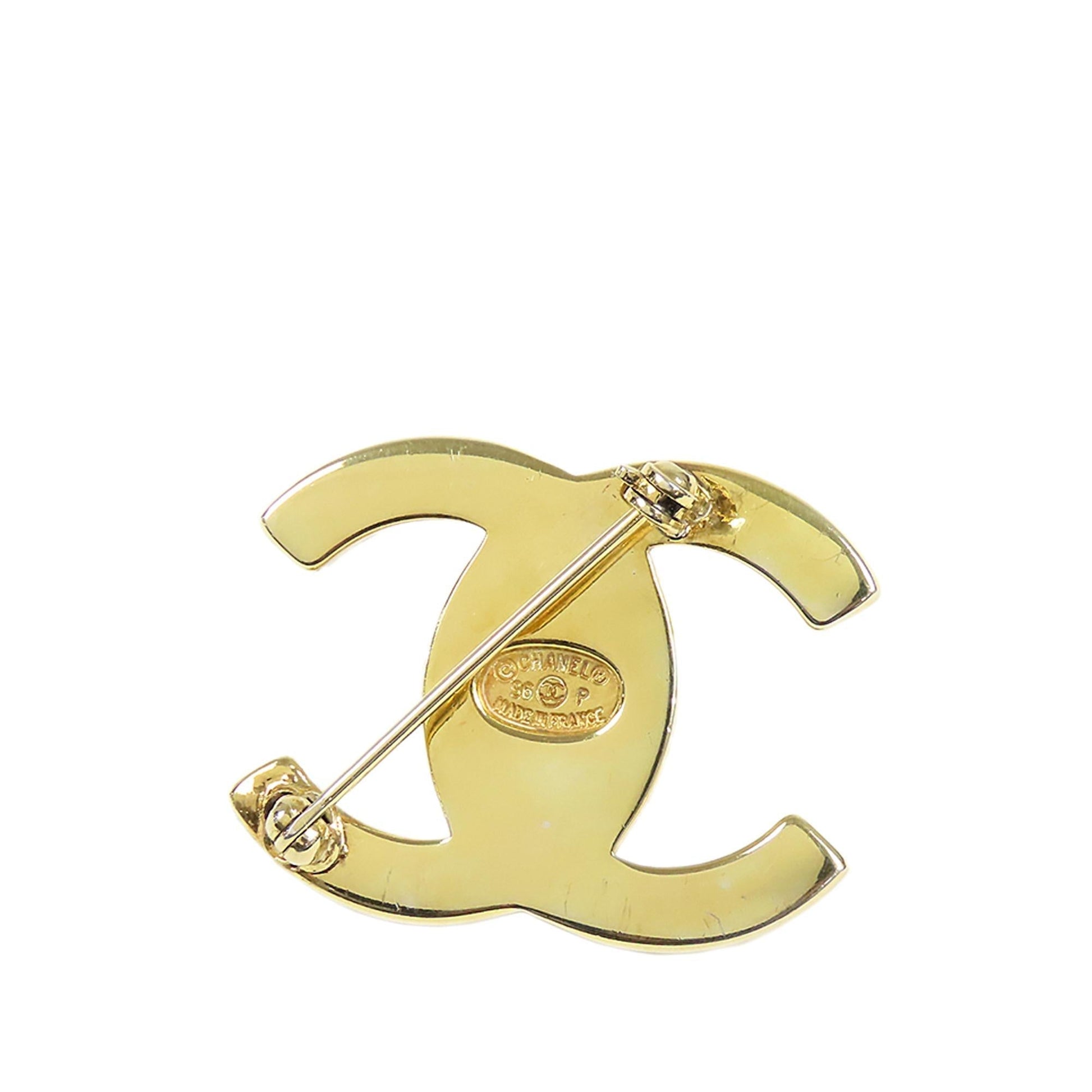Chanel CC Turn- Brooch SHG-P1GcRD Lock Handbag
