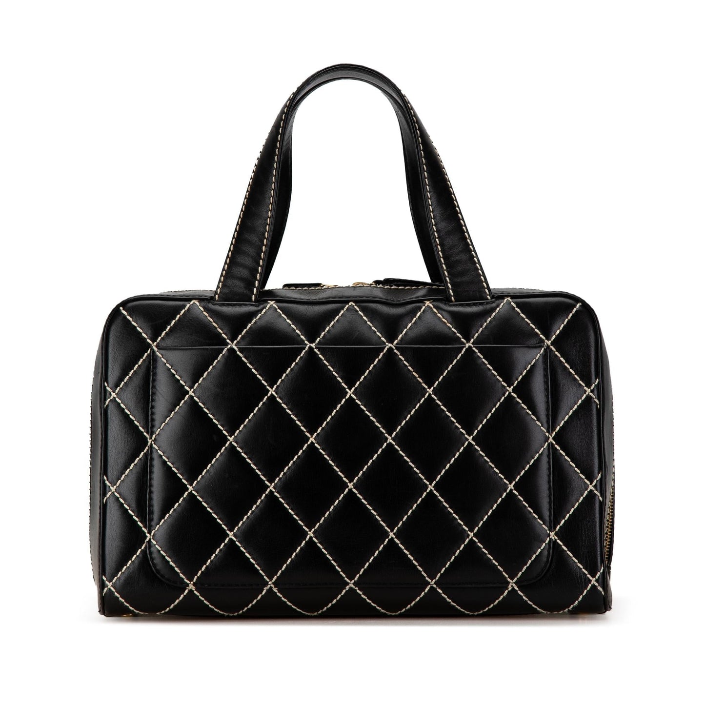 Chanel CC Wild Stitch Lambskin SHG-SgvNml Handbag