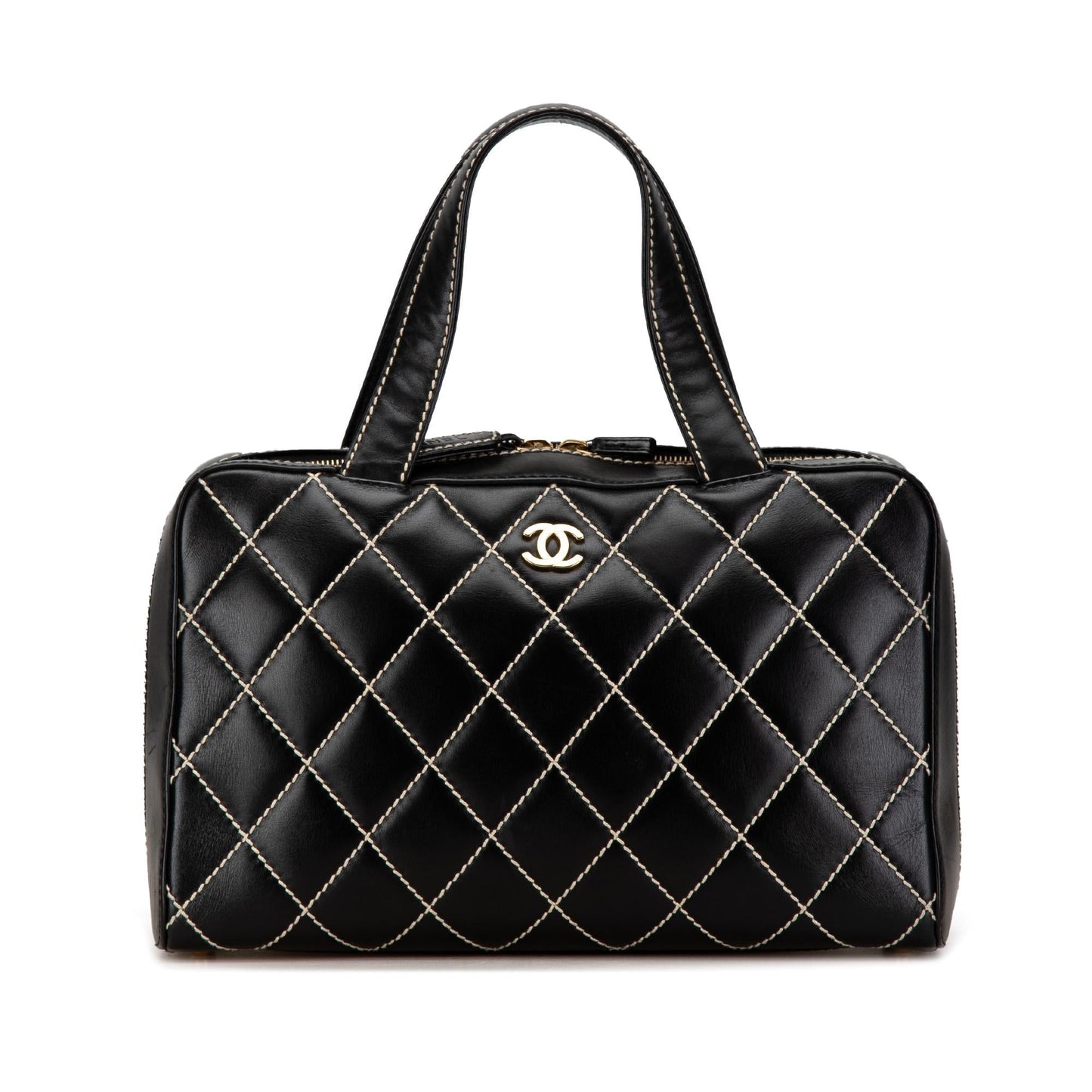 Chanel CC Wild Stitch Lambskin SHG-4xK9Cn Handbag