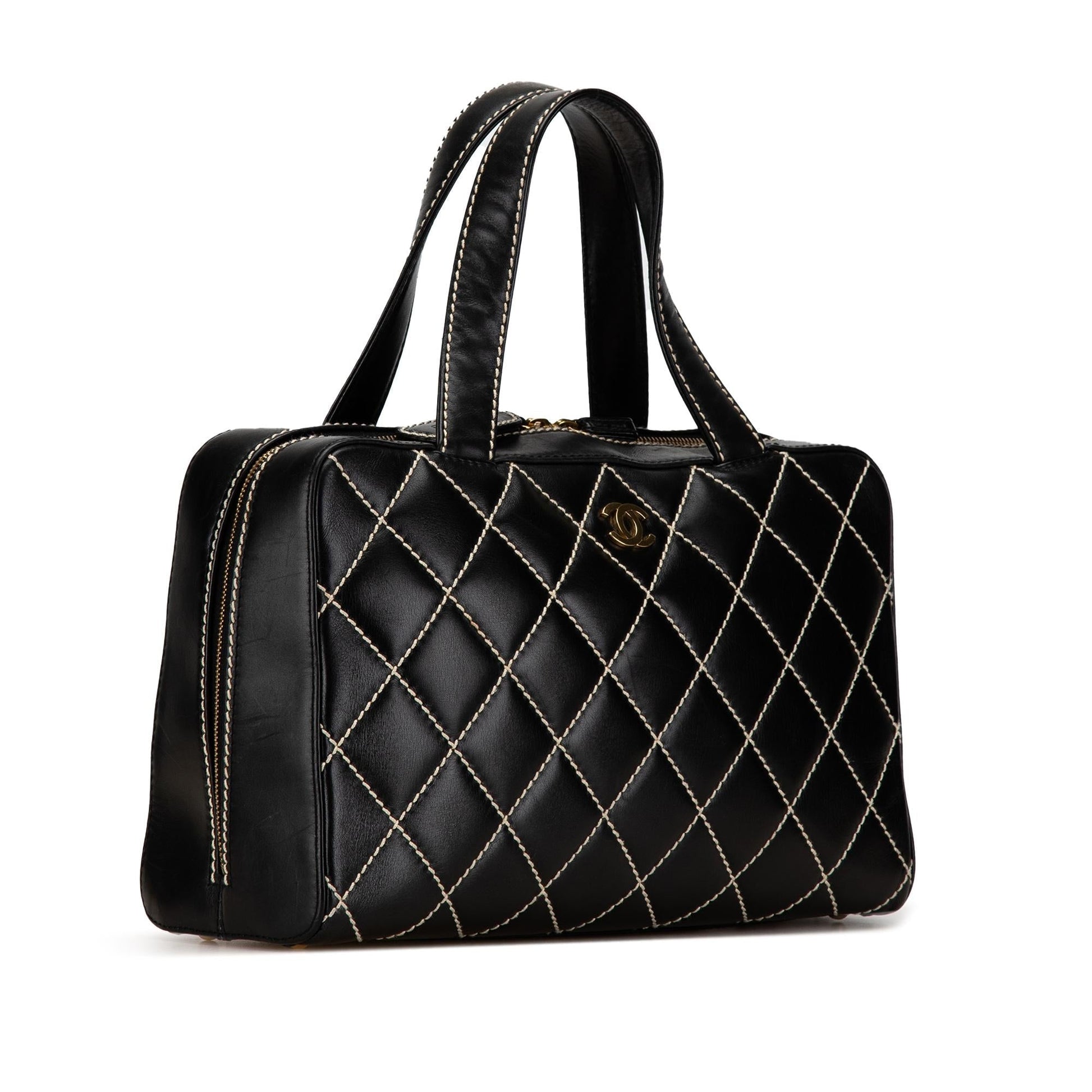 Chanel CC Wild Stitch Lambskin SHG-4xK9Cn Handbag
