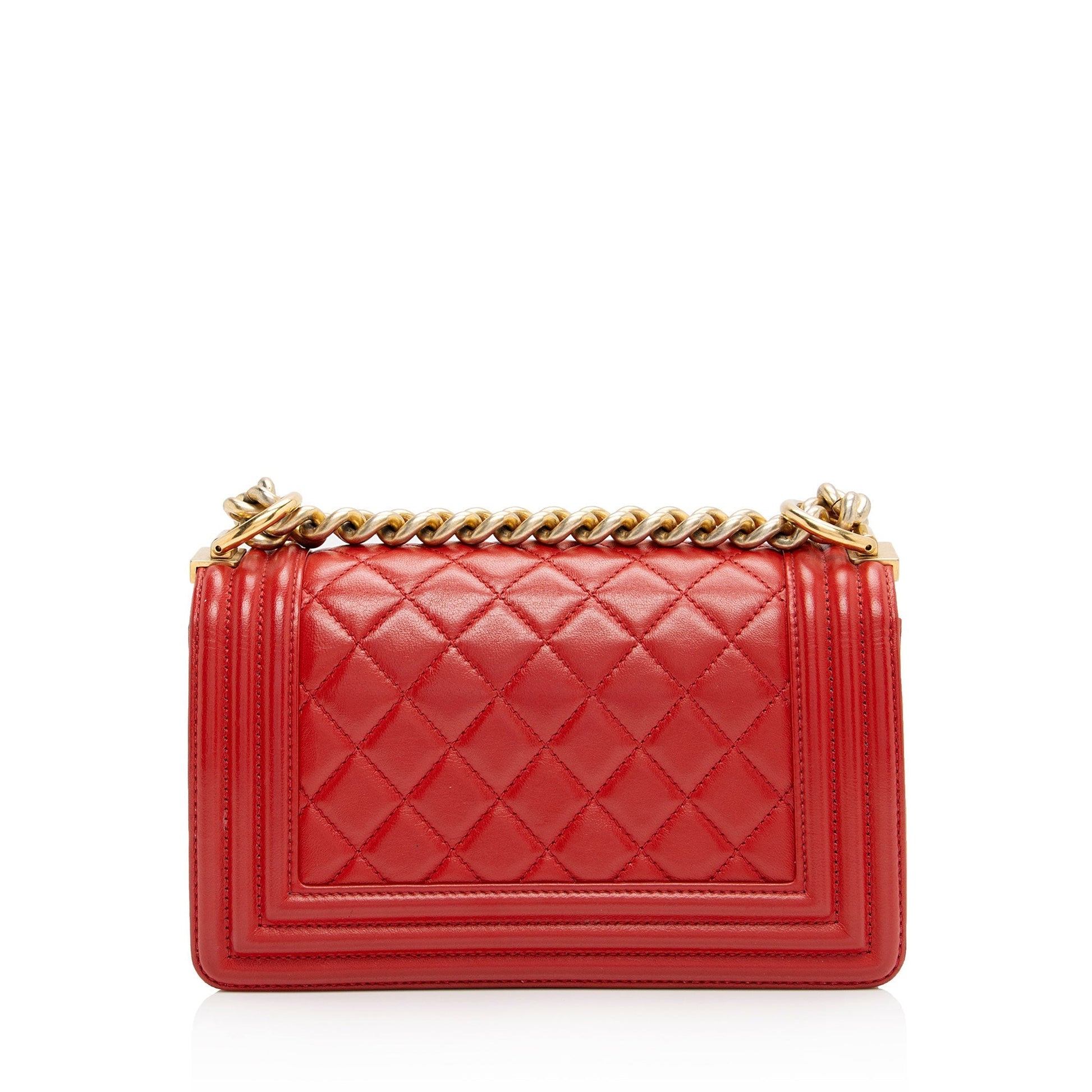 Chanel Calfskin Boy Small Handbag
