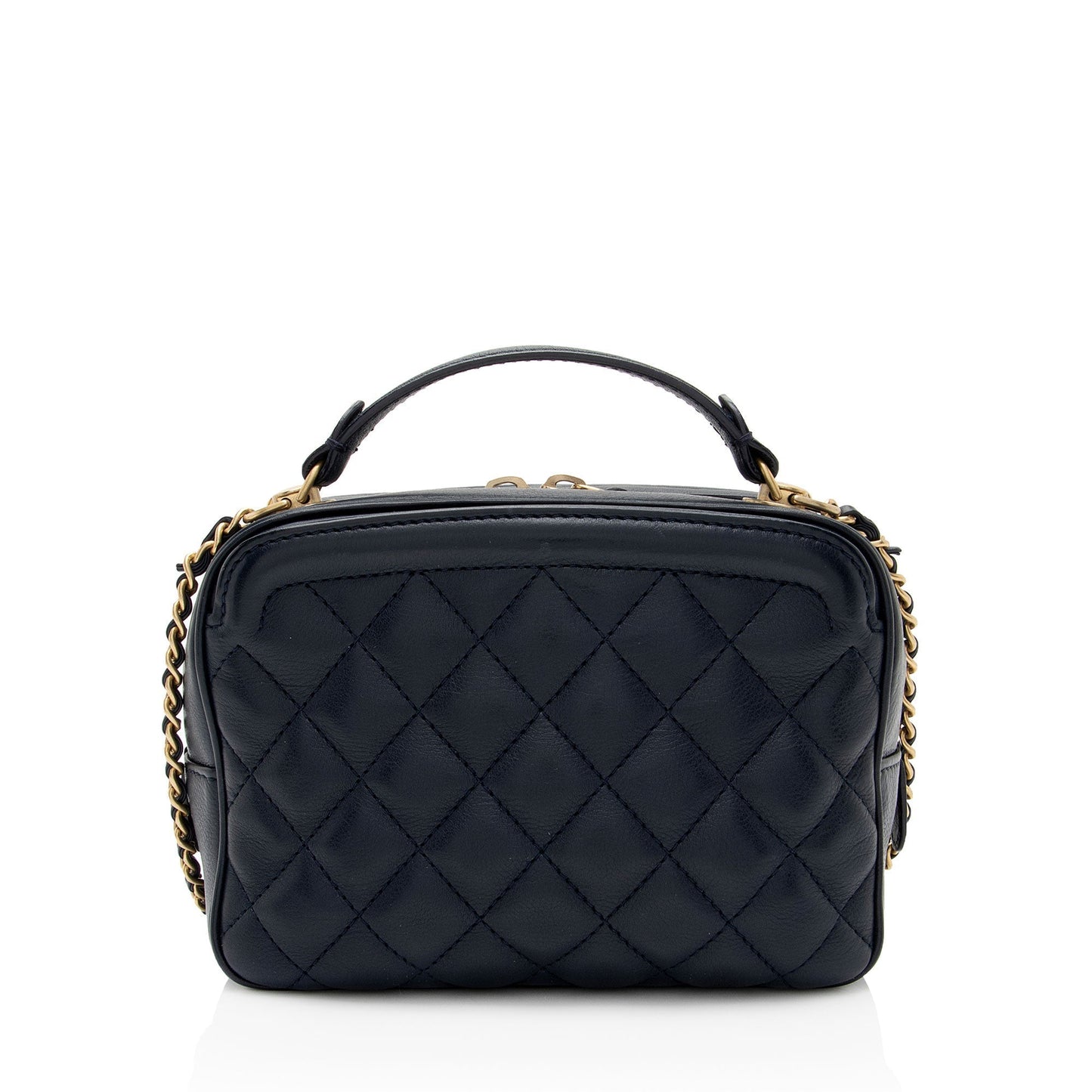 Chanel Calfskin CC Vanity SHF-7b563I Small Handbag
