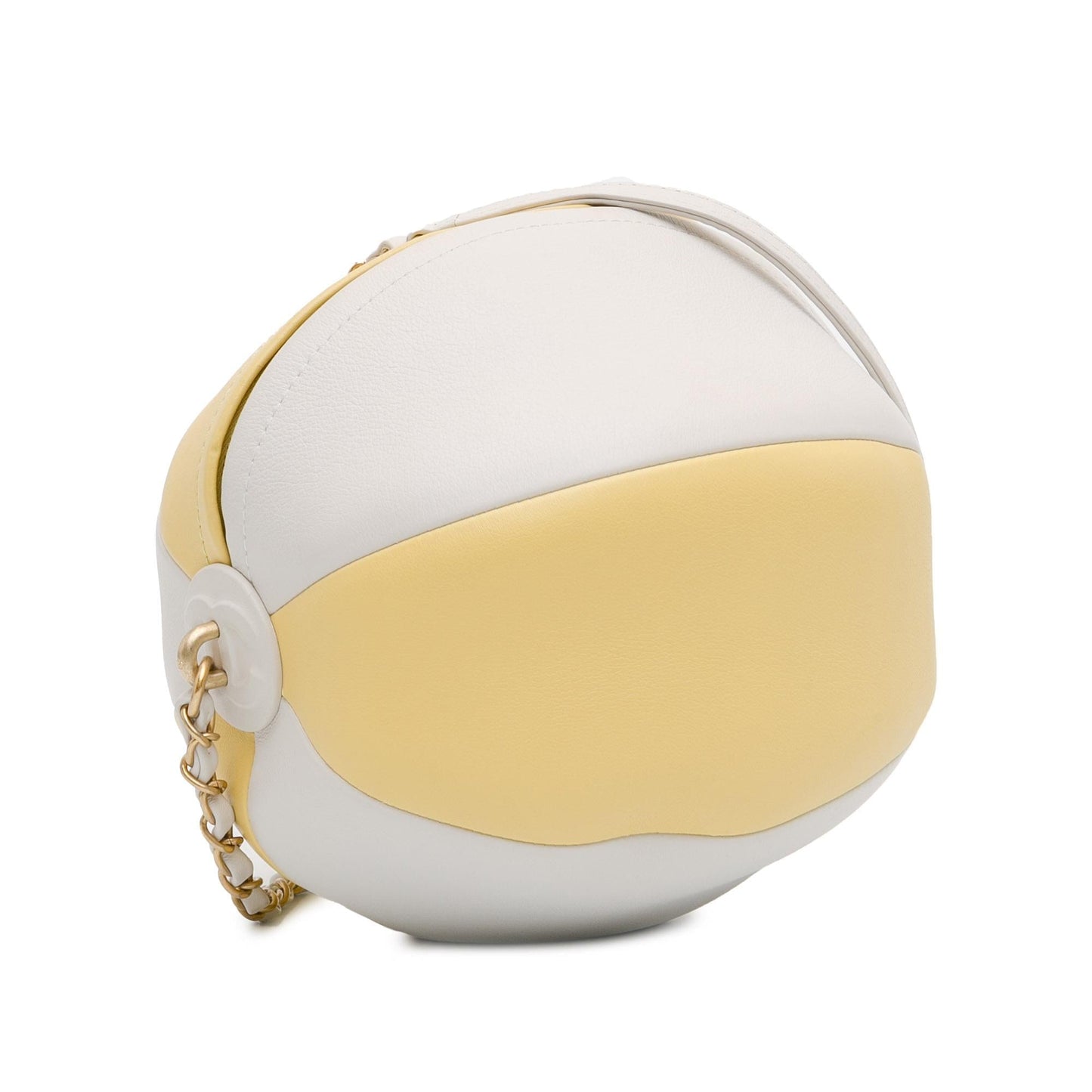 Chanel Calfskin Coco Beach Ball Handbag