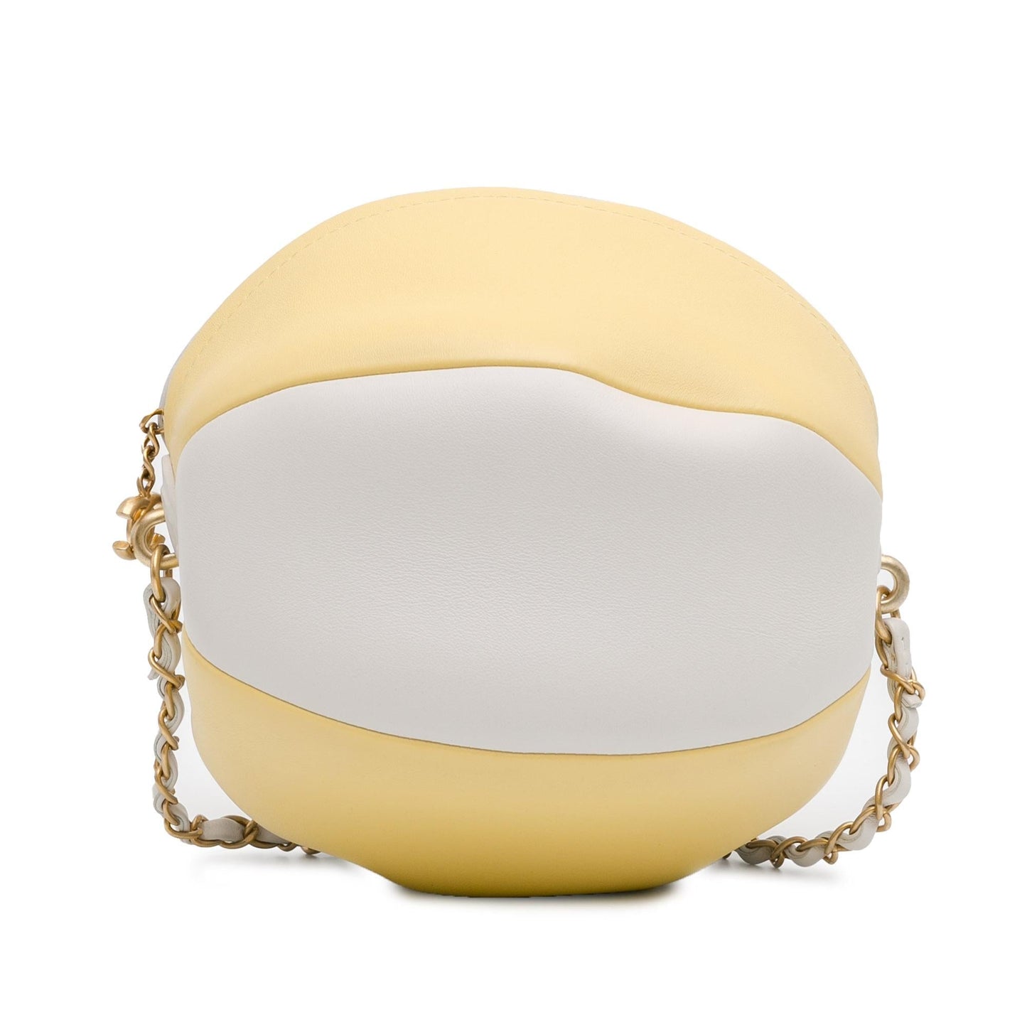 Chanel Calfskin Coco Beach Ball Handbag Ball Bag