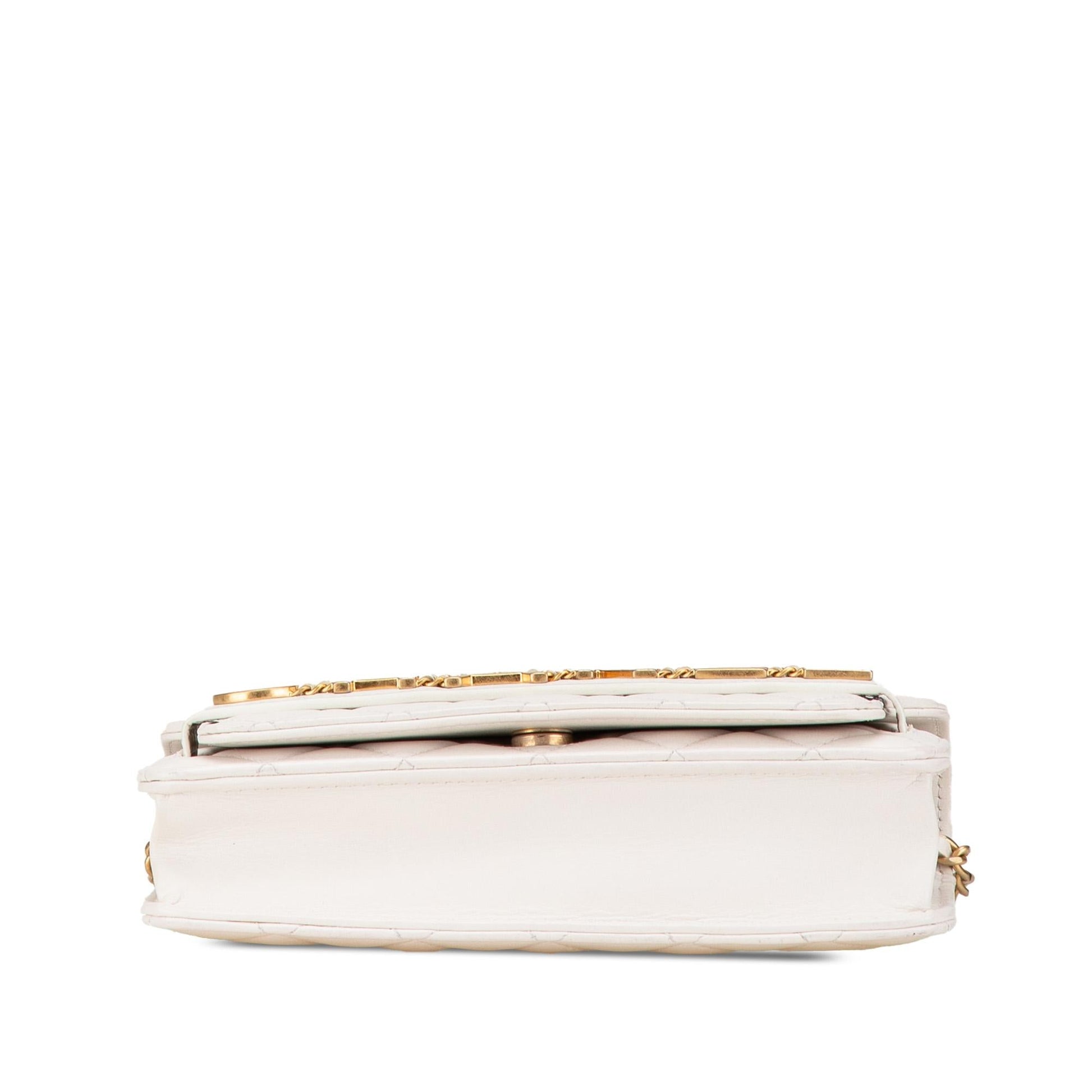 Chanel Calfskin Enchained Flap on Wallet Case