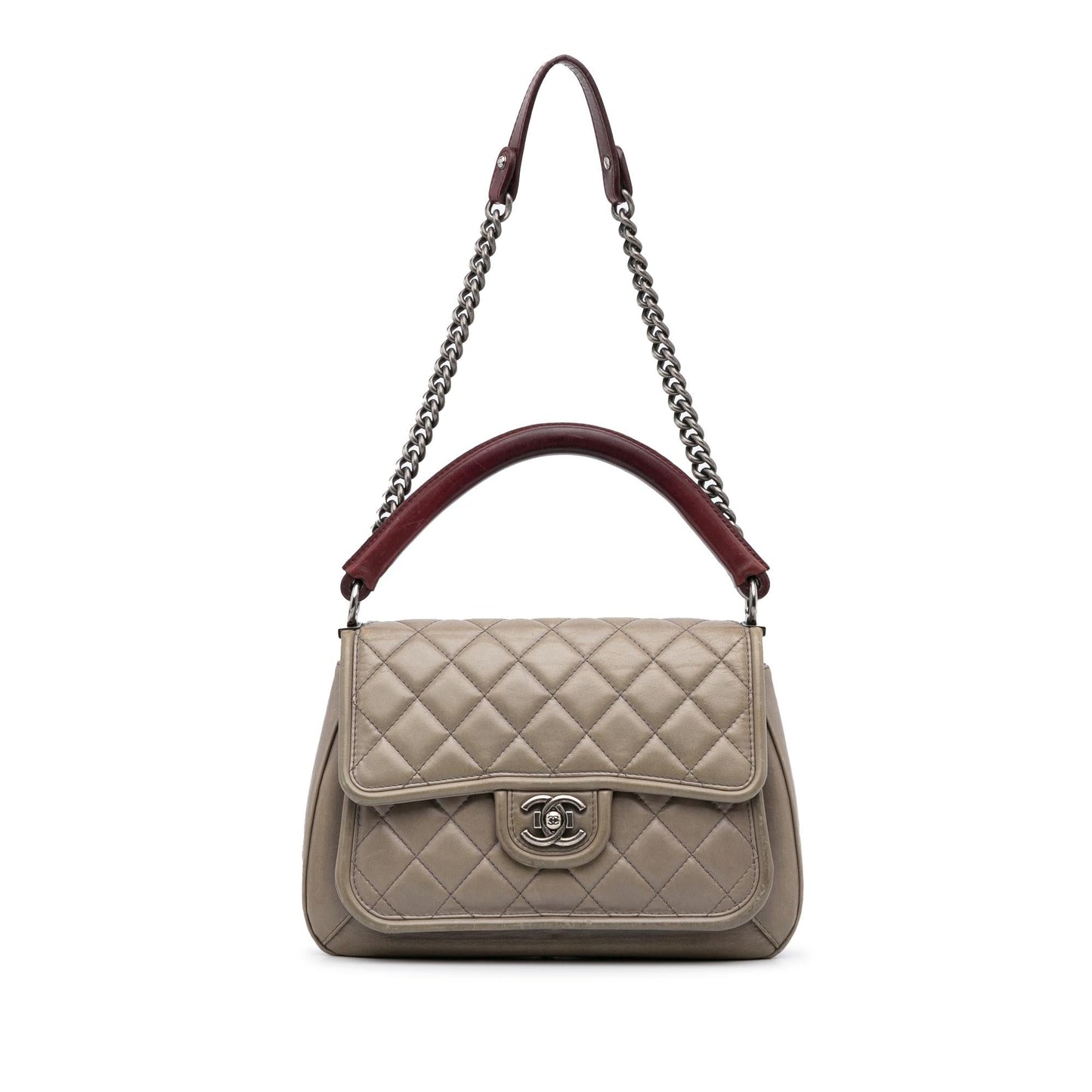 Chanel Calfskin Prestige Flap SHG-E1WYgr Handbag