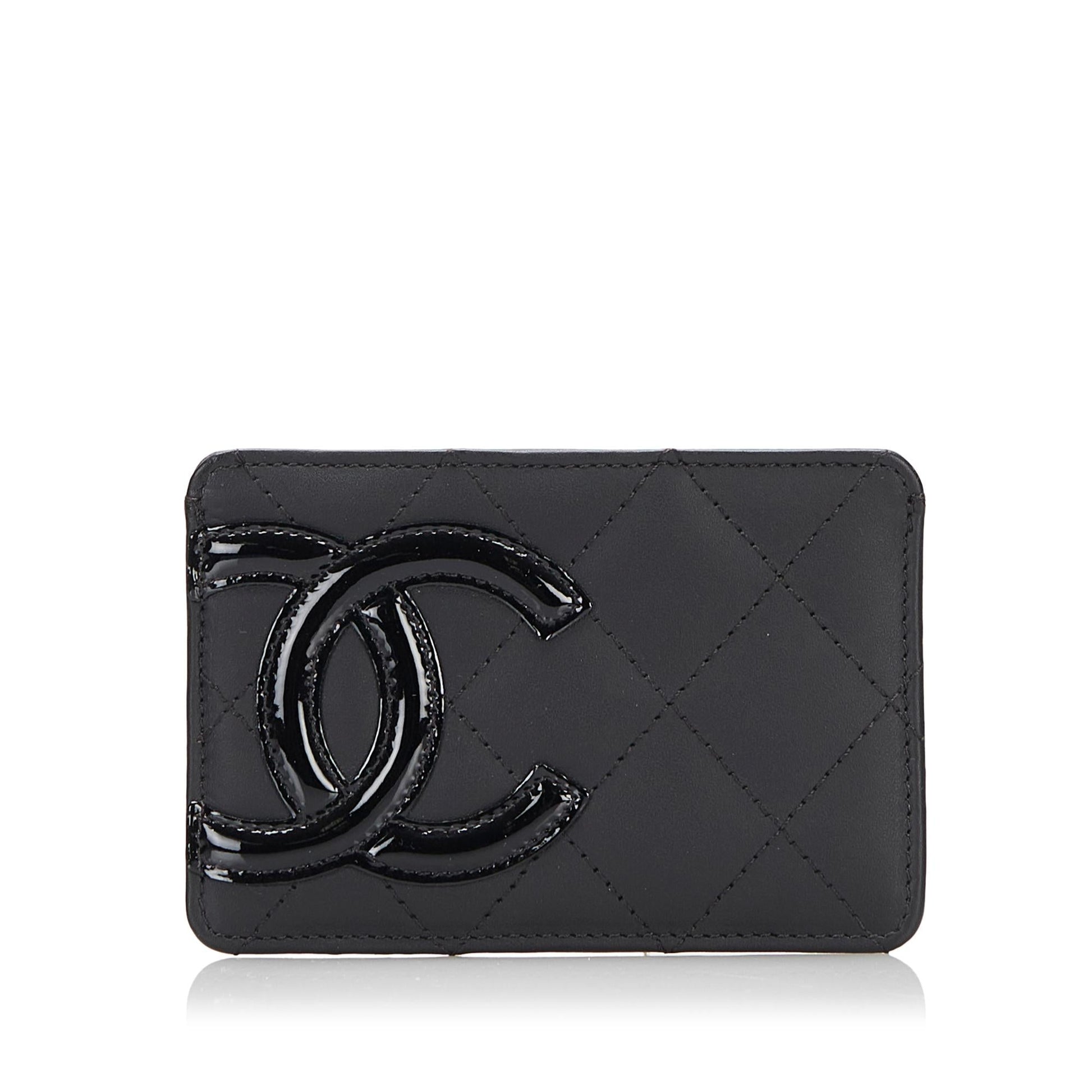 Chanel Cambon Ligne Card Holder SHG-h9oyij Wallet Case