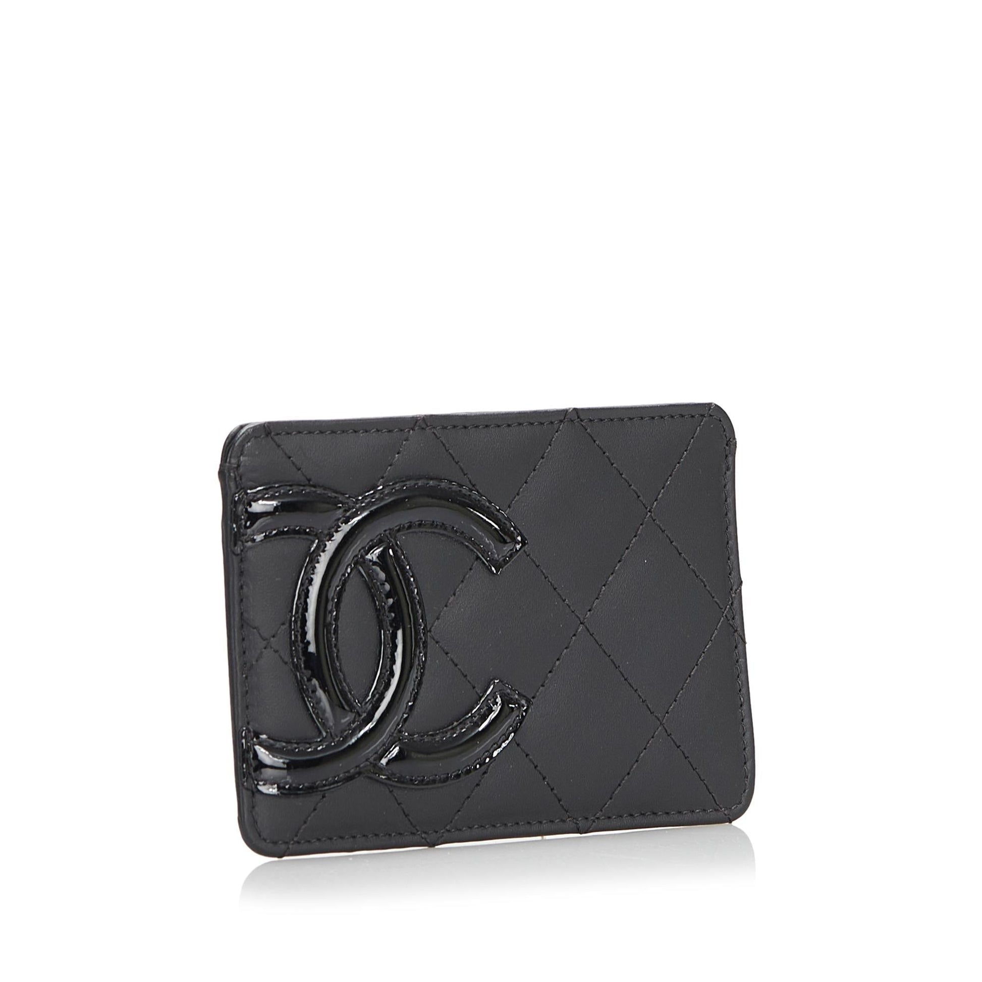 Chanel Cambon Ligne Card Holder SHG-h9oyij Wallet Case