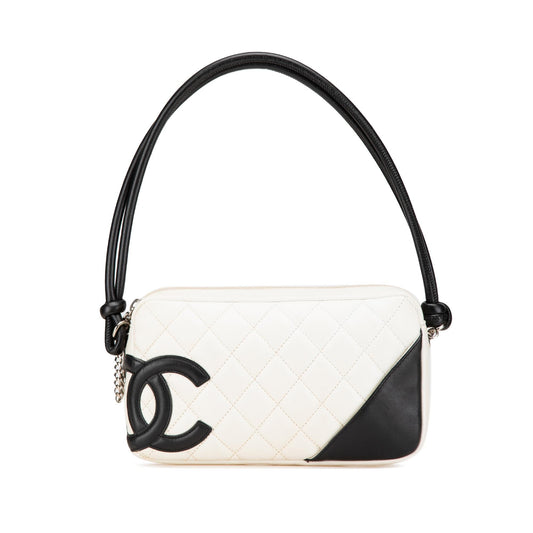 Chanel Cambon Ligne Pochette Clutch Bag