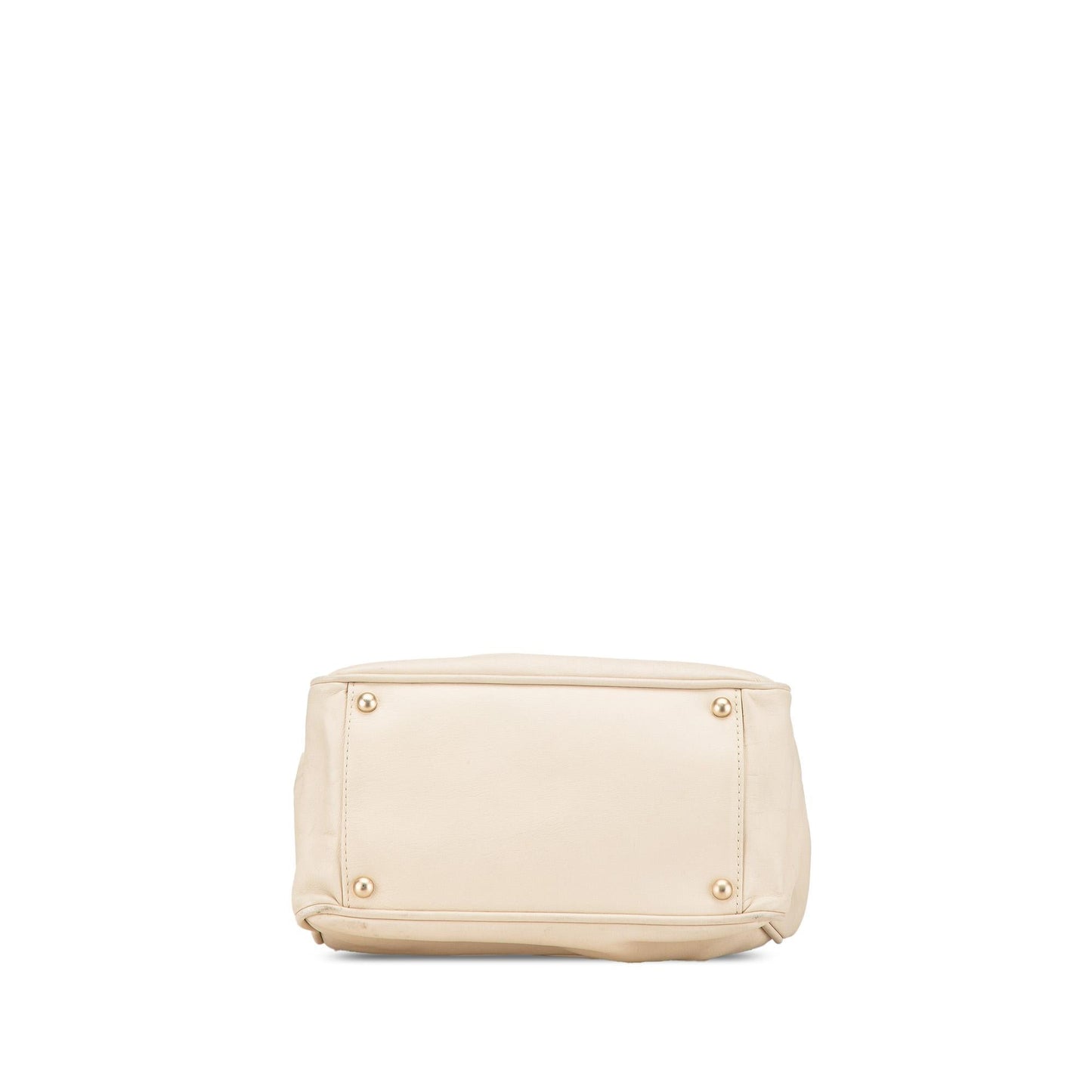 Chanel Camellia Lambskin Logo Tote Bag