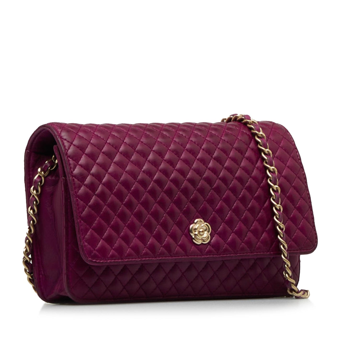 Chanel Camellia On Wallet Case