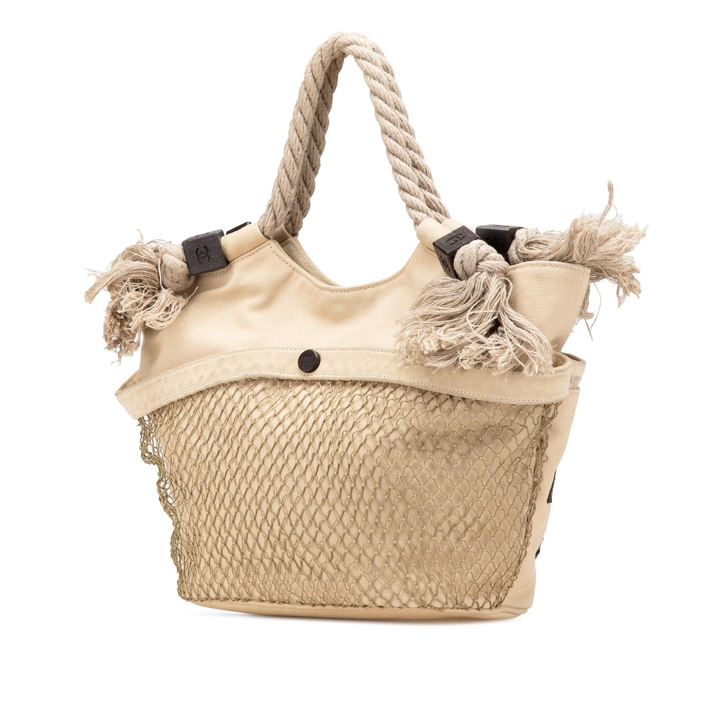 Chanel Cruise Rope Cabas Canvas Tote Bag Tote 1