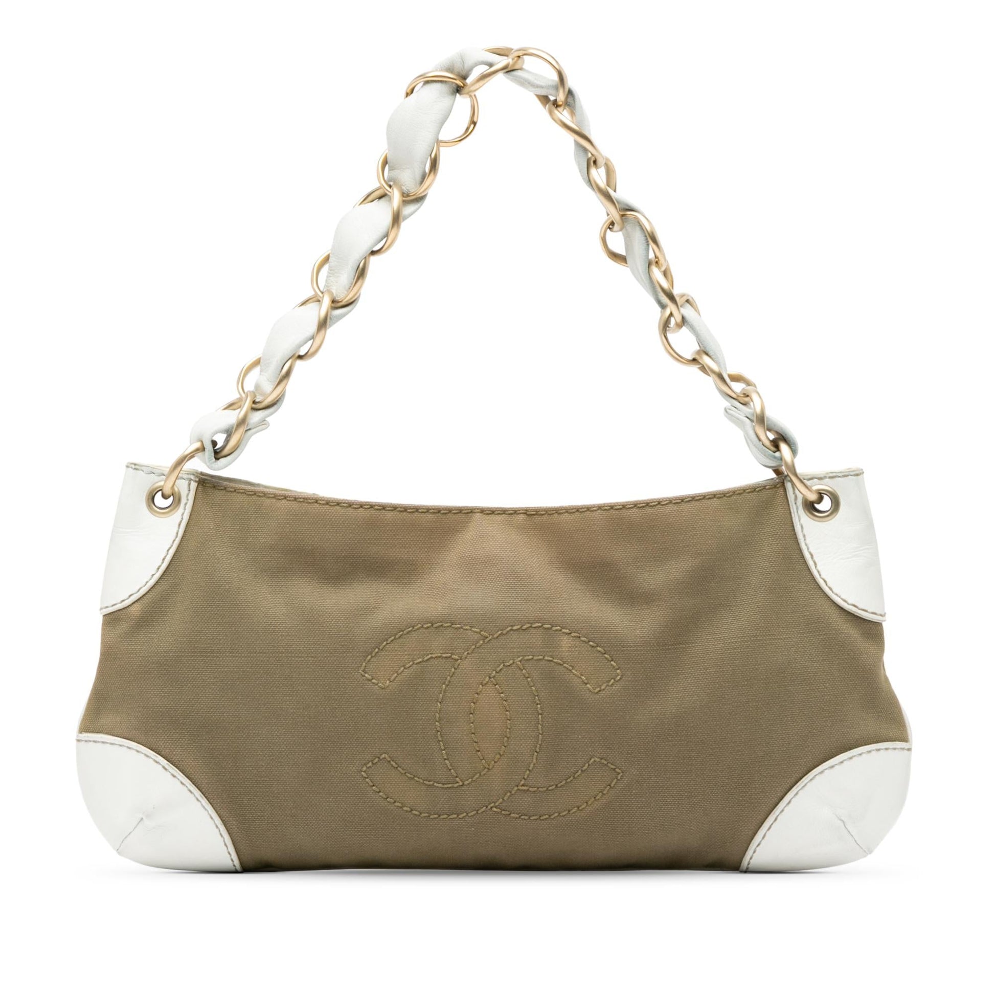 Chanel Olsen Canvas Shoulder Bag