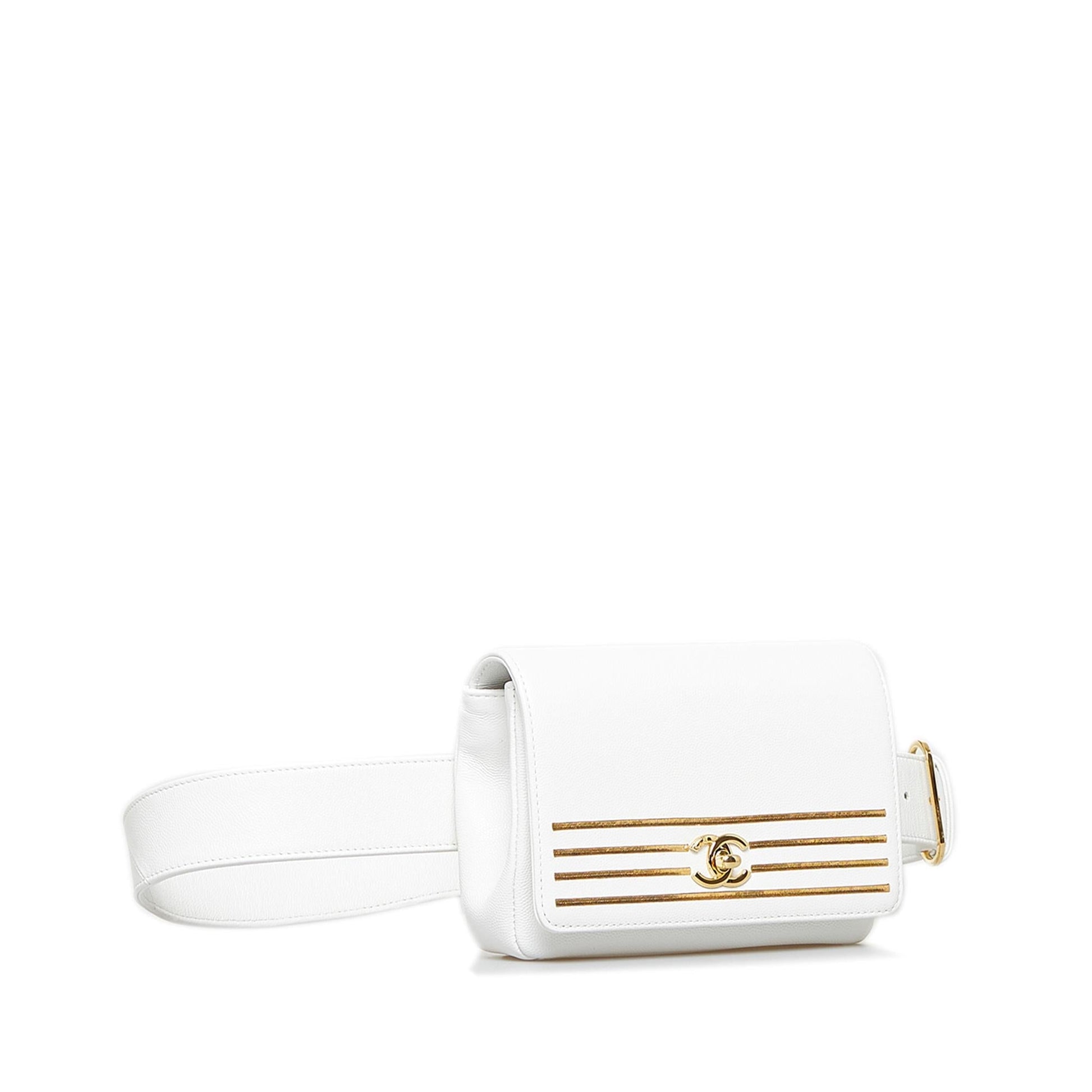 Chanel Captain Belt Gold Hat