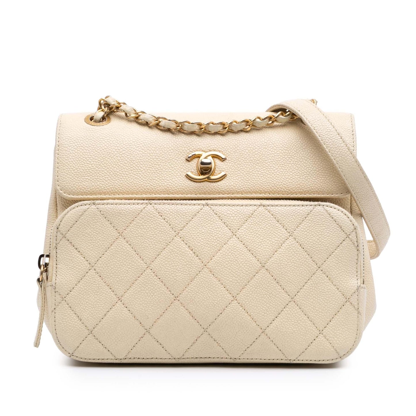 Chanel Caviar Business Affinity Messenger Flap Messenger Bag Flap 1