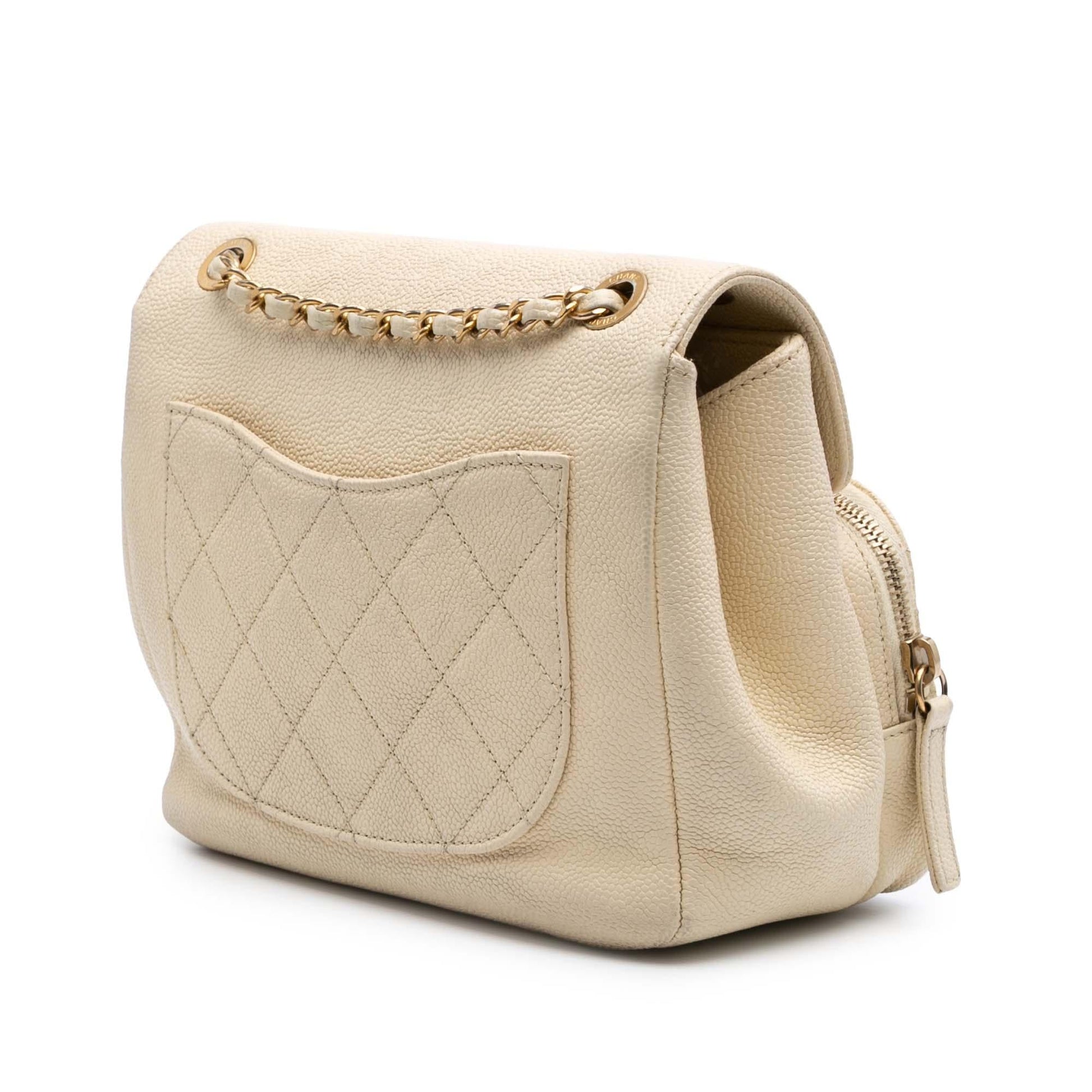 Chanel Caviar Business Affinity Messenger Flap Messenger Bag Flap 1