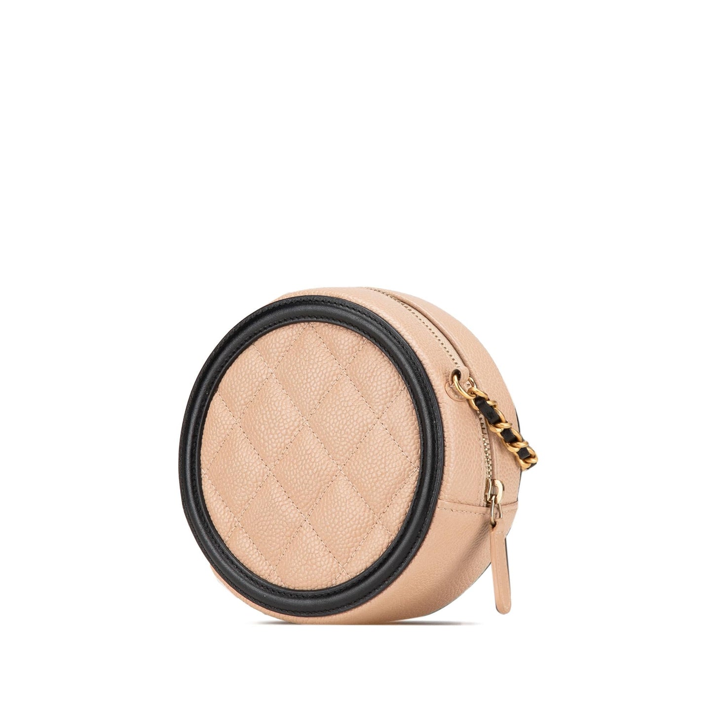 Chanel Caviar CC Filigree Round Crossbody Bag Crossbody 5