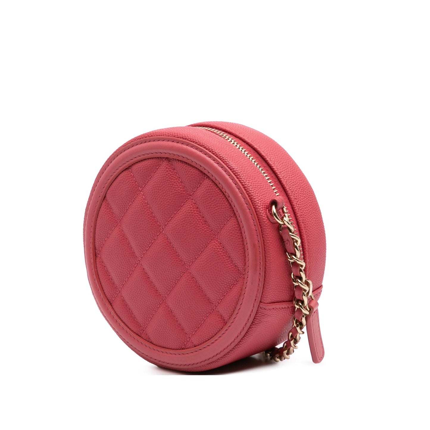 Chanel Caviar CC Filigree Round Crossbody Bag Crossbody 7