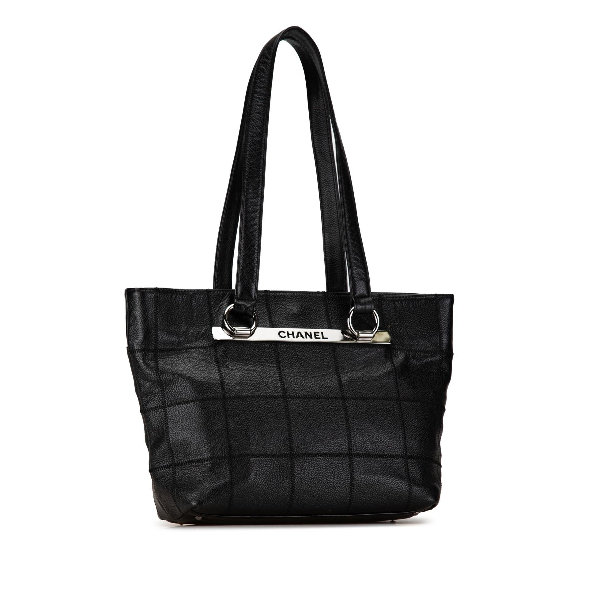 Chanel Caviar Choco Bar Tote Bag Tote 1