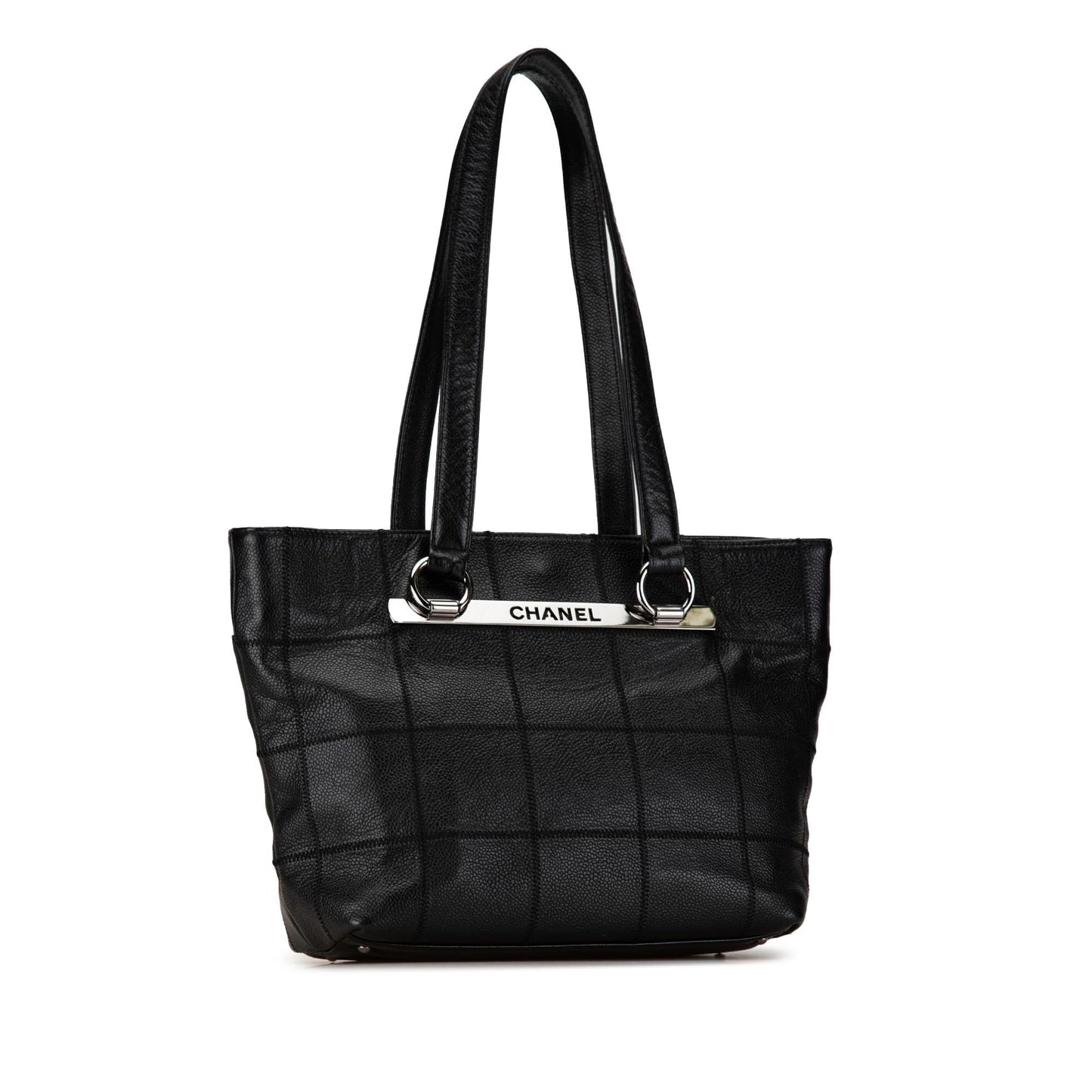 Chanel Caviar Choco Bar Tote Bag Tote 2