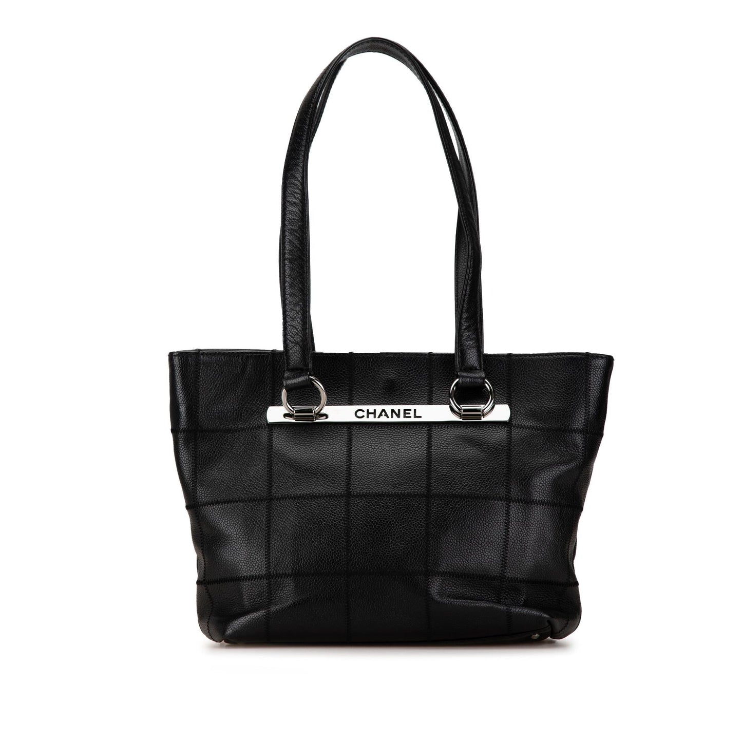 Chanel Caviar Choco Bar Tote Bag Tote 3