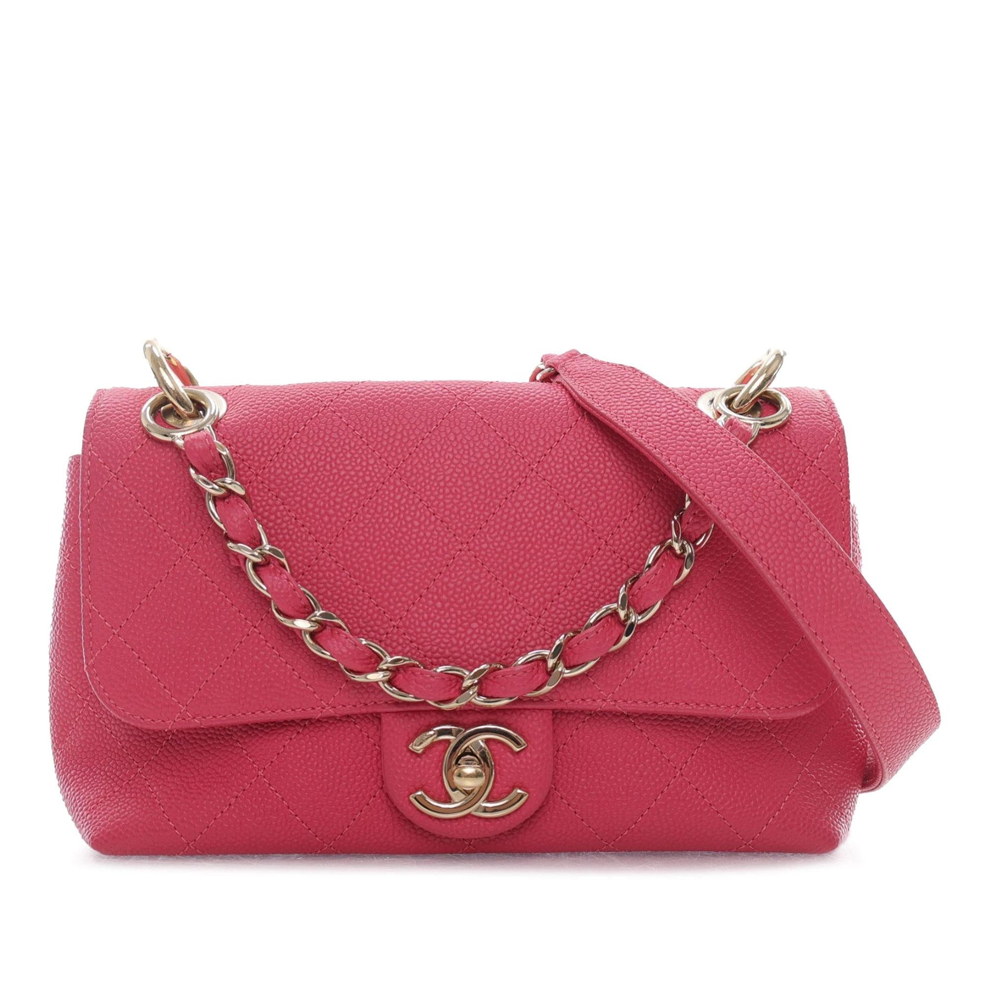 Chanel Caviar City Walk Flap SHG-SP1jpw Handbag