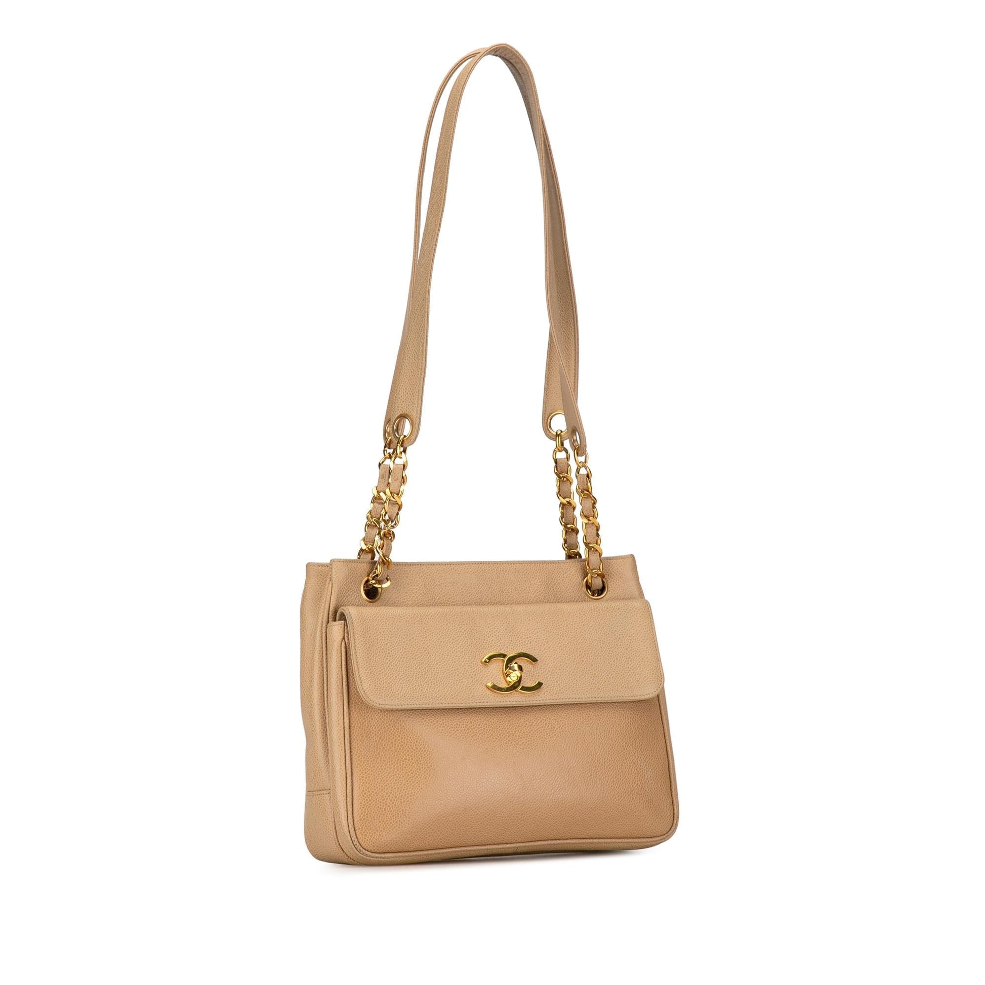 Chanel Caviar Front Pocket SHG-C0RSAf Shoulder Bag