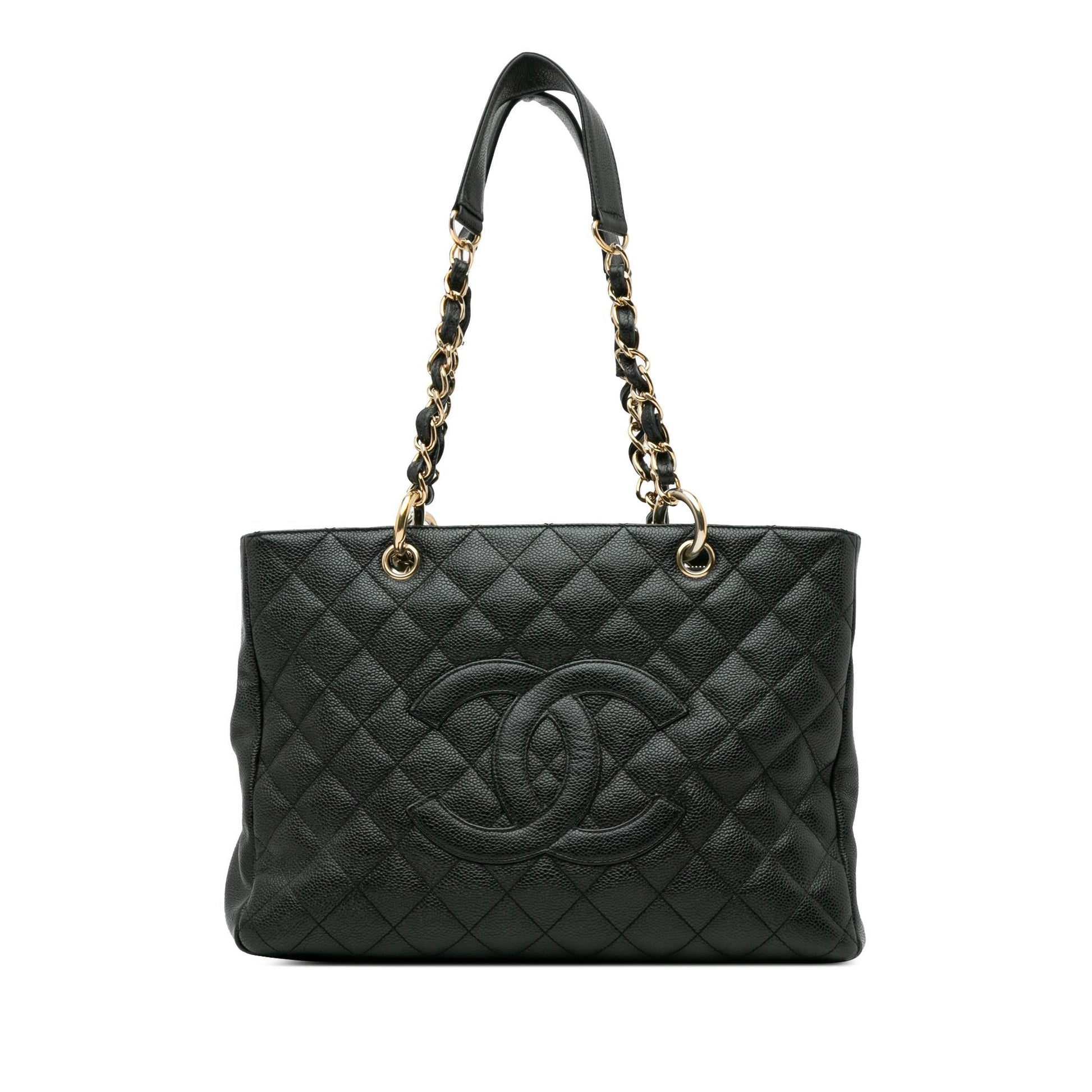 Chanel Caviar Grand Shopping Tote Bag