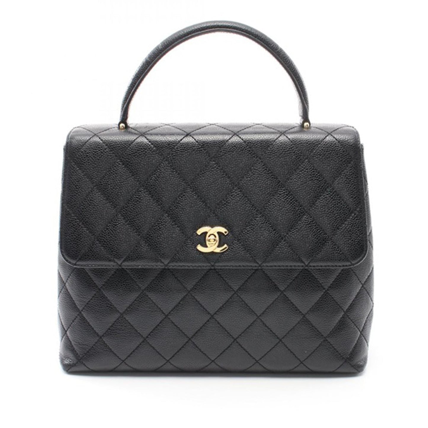 Chanel Caviar Kelly Top Handle Handbag