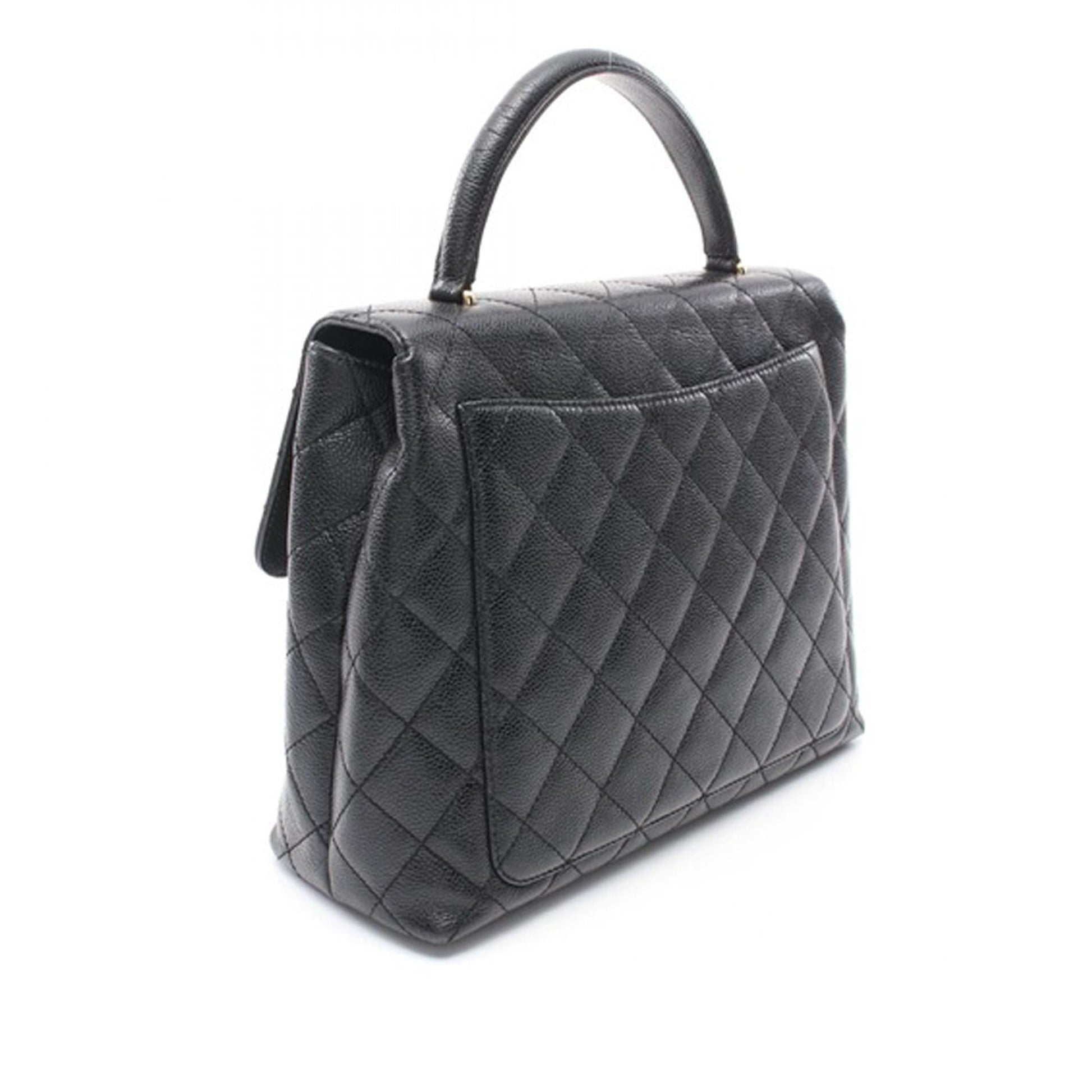 Chanel Caviar Kelly Top Handle Handbag
