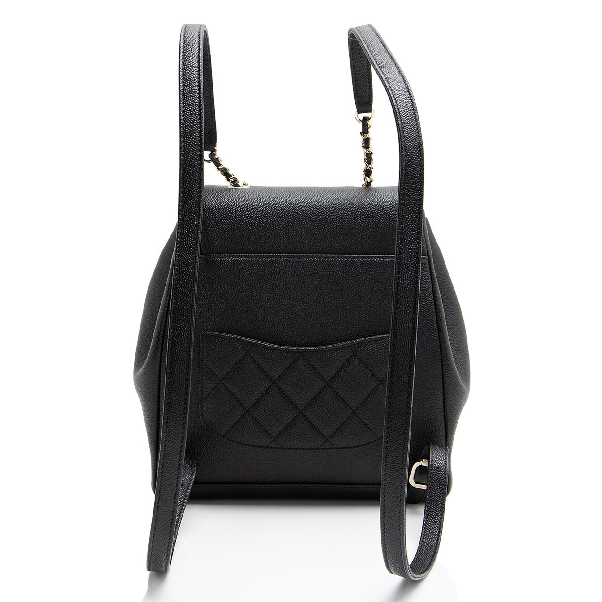 Chanel Caviar Business Affinity Backpack SHF-oTQxcP Leather