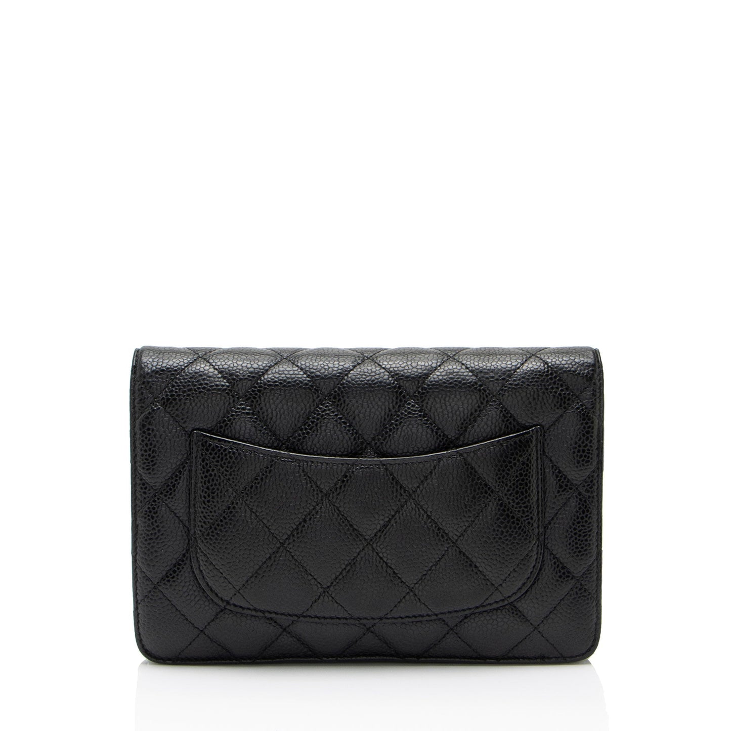 Chanel Caviar Classic on - FINAL Leather Wallet Case