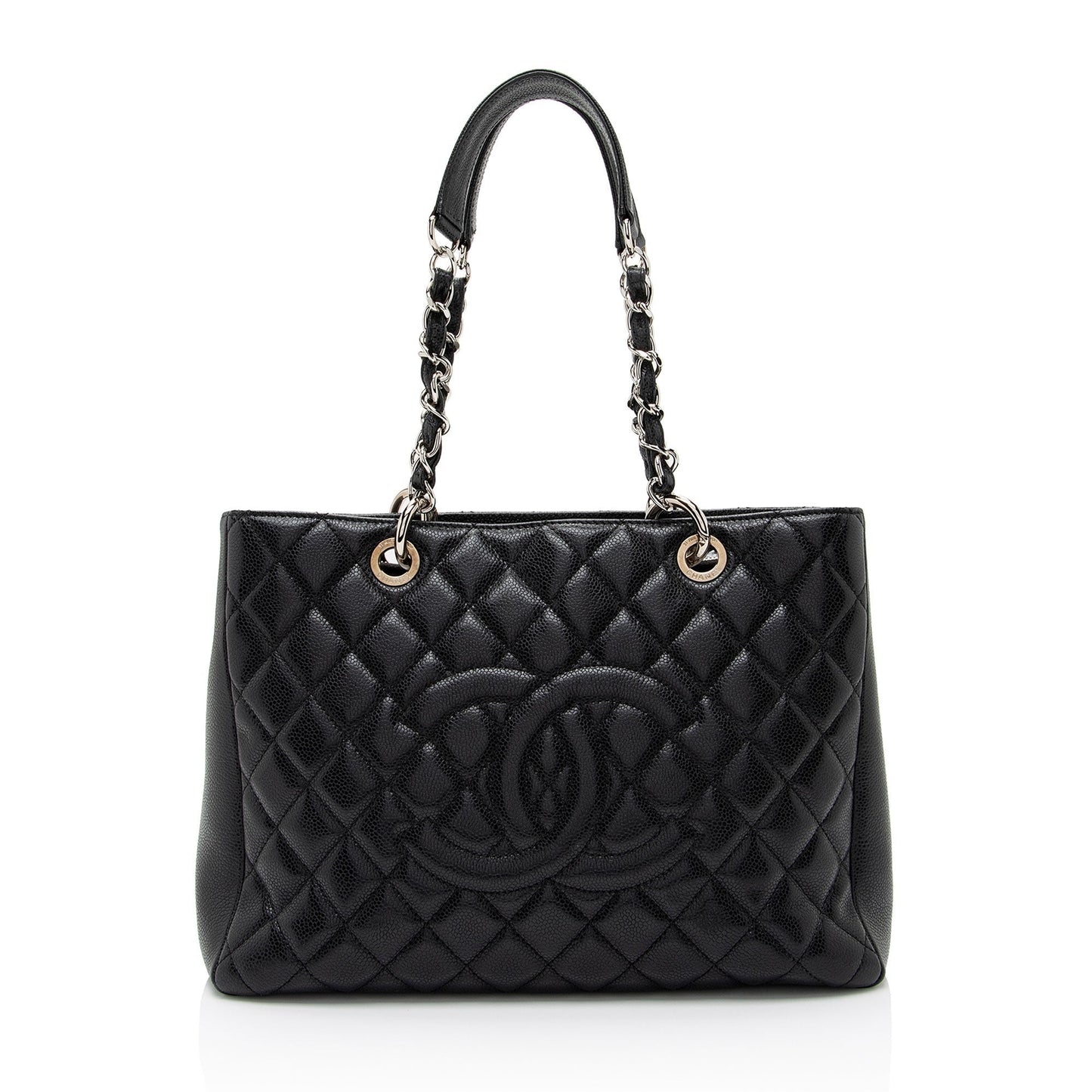 Chanel Caviar Grand Shopping SHF-p8snbD Leather Tote Bag
