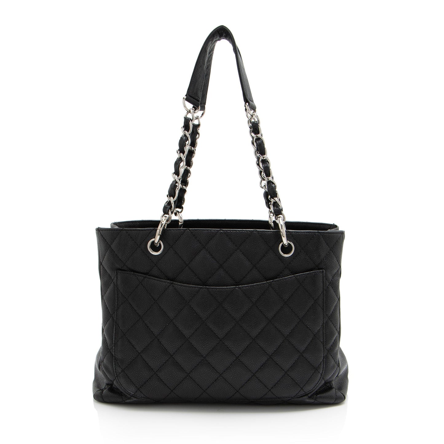 Chanel Caviar Grand Shopping SHF-7NDD2a Leather Tote Bag