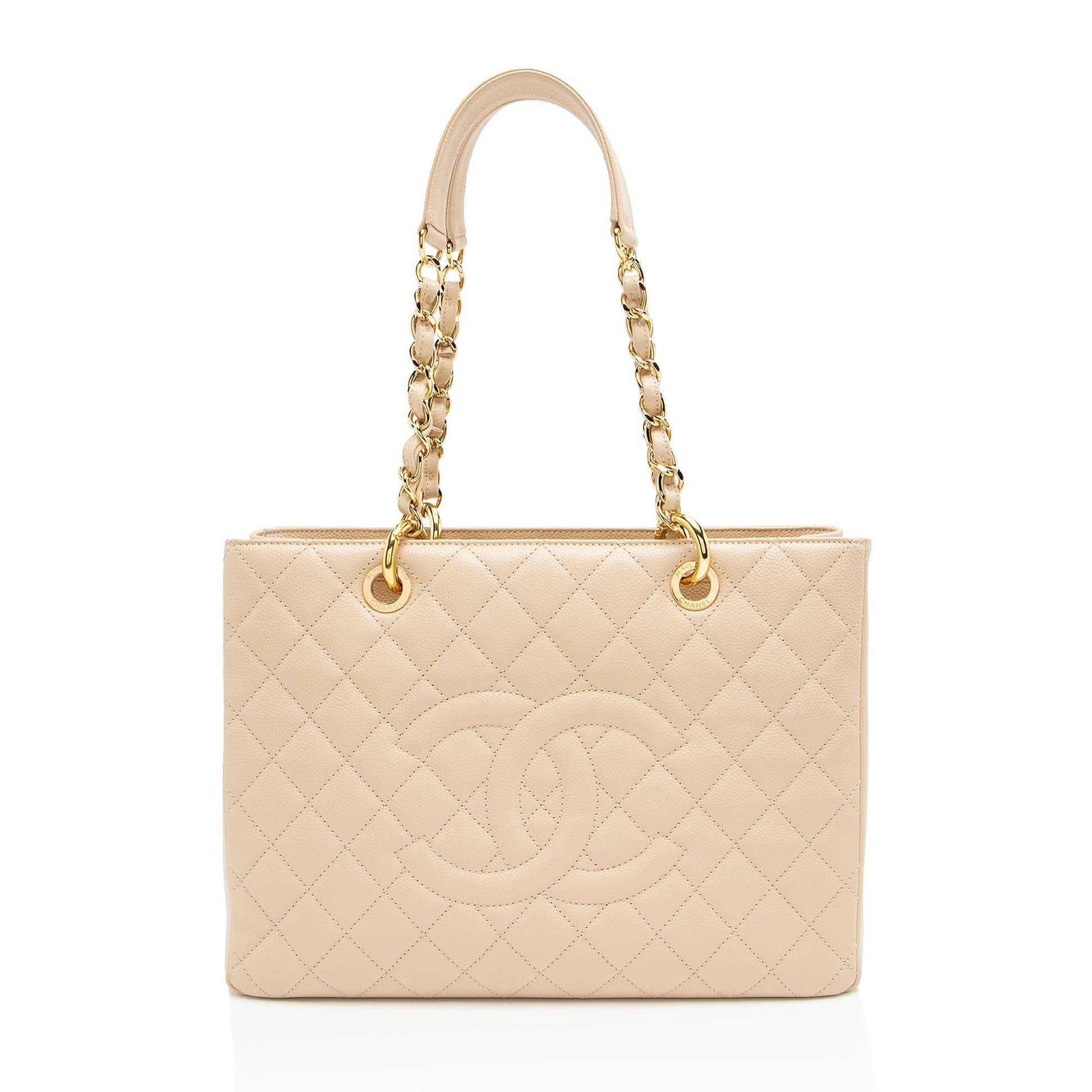 Chanel Caviar Grand Shopping Leather Tote Bag