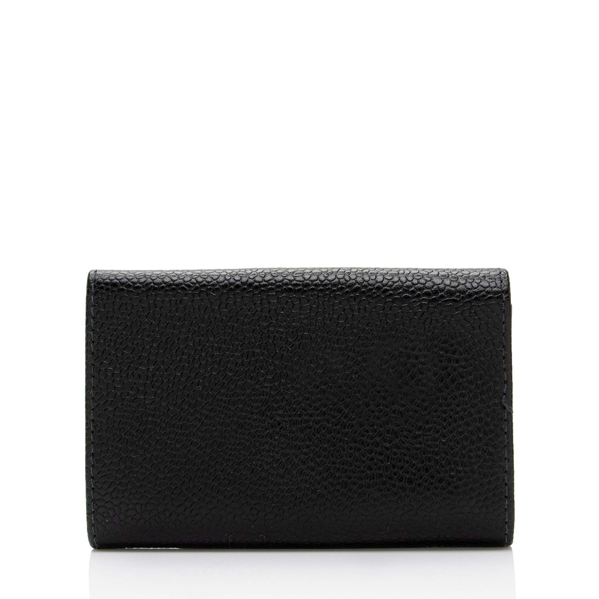Chanel Caviar Timeless CC 6 Holder SHF-Fyokbl Leather Handbag
