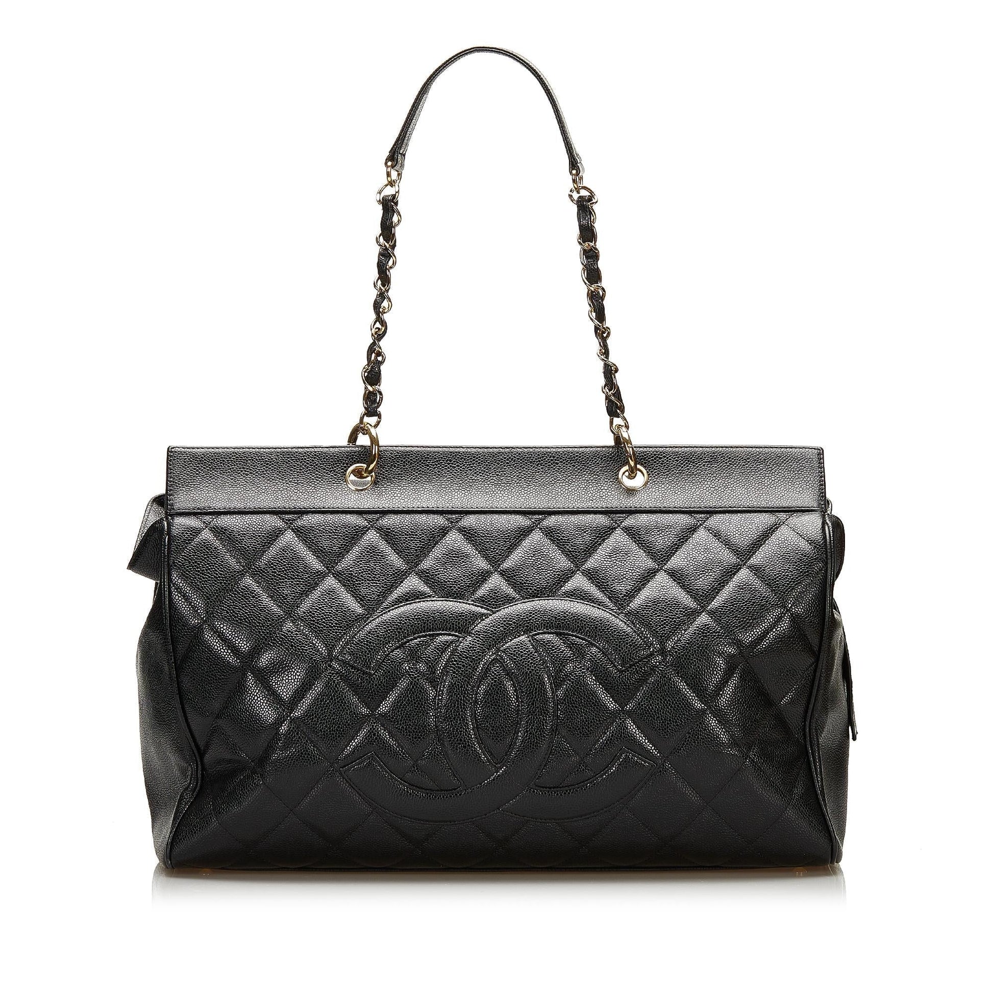 Chanel Caviar SHG Leather Tote Bag Tote Shg