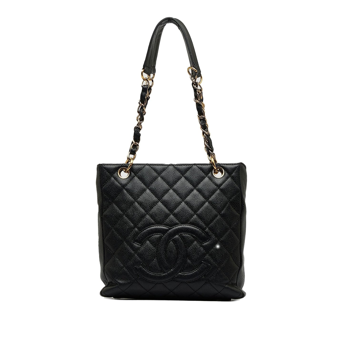 Chanel Caviar Petite Shopping SHG-ivSuzo Tote Bag