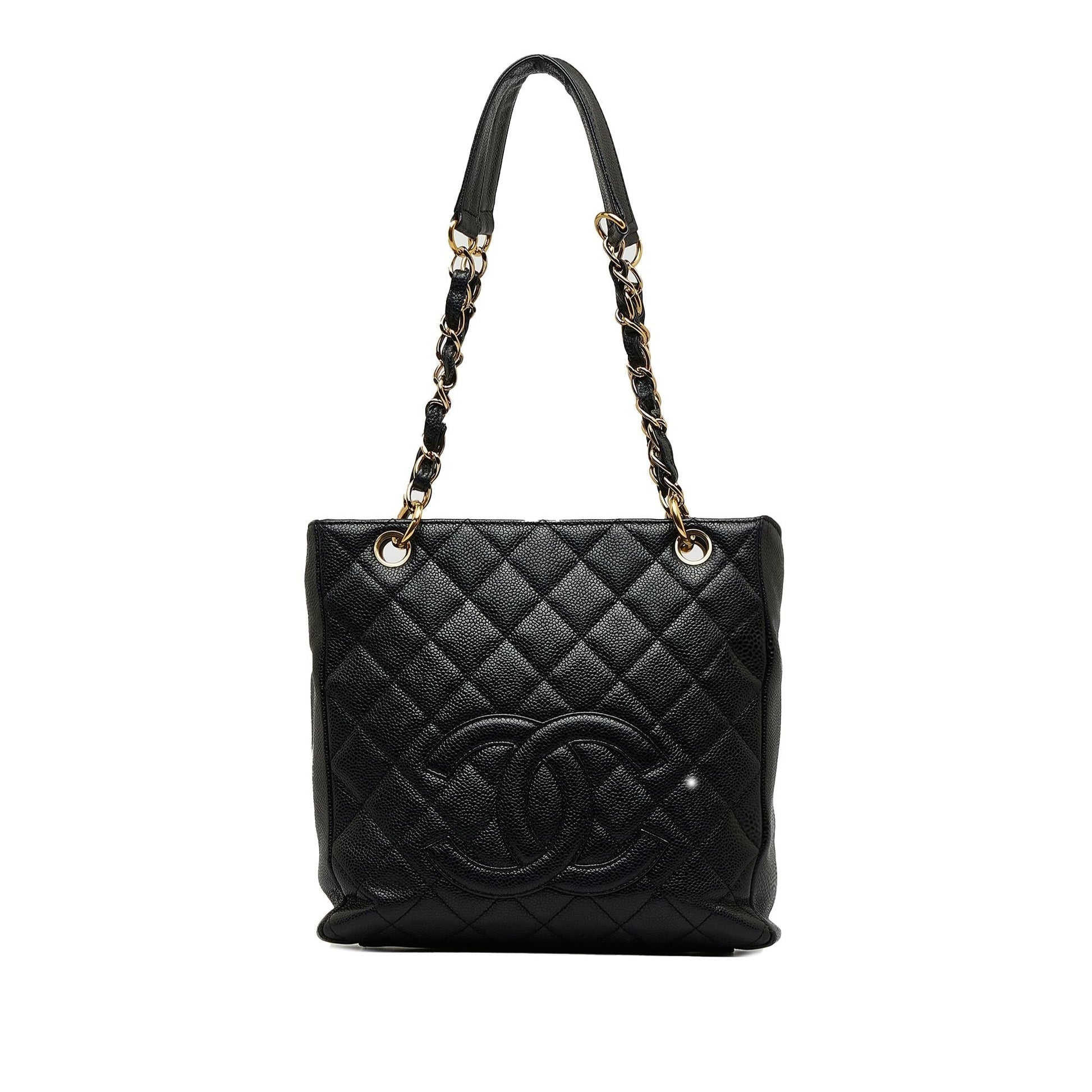 Chanel Caviar Petite Shopping SHG-ivSuzo Tote Bag