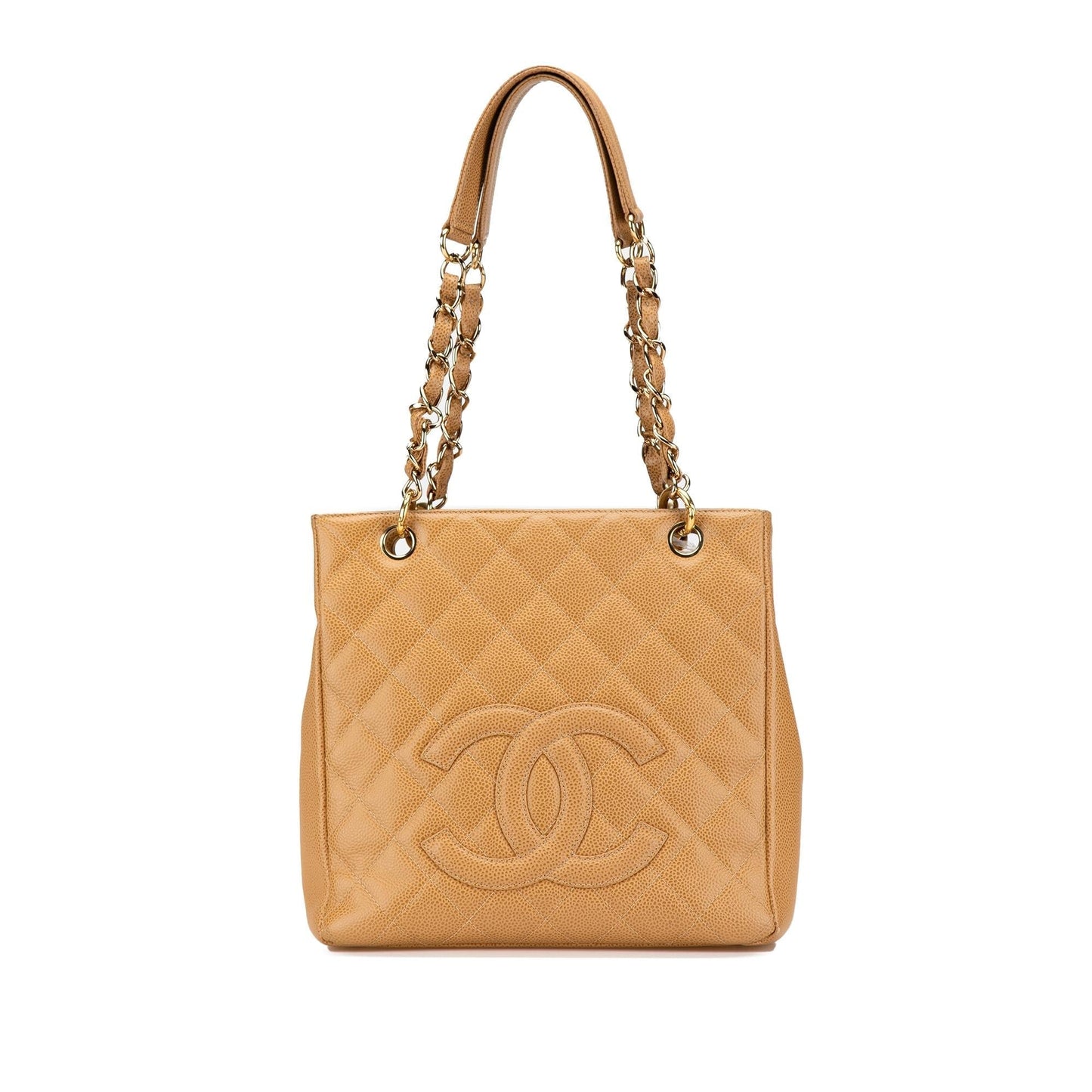 Chanel Caviar Petite Shopping Tote Bag